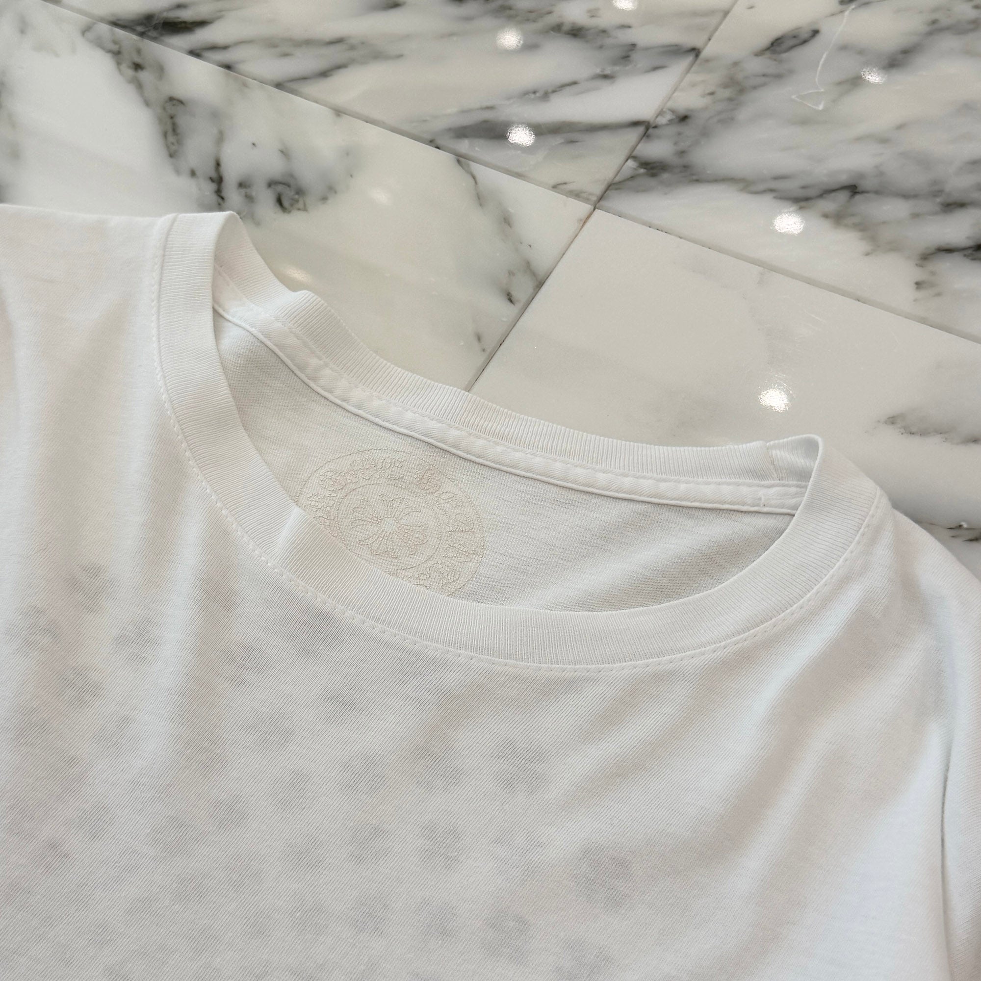 CHROME HEARTS Circle CH Plus Long Sleeve Tee Size L クロムハーツ サークル CHプラス ロングスリーブTシャツ サイズL