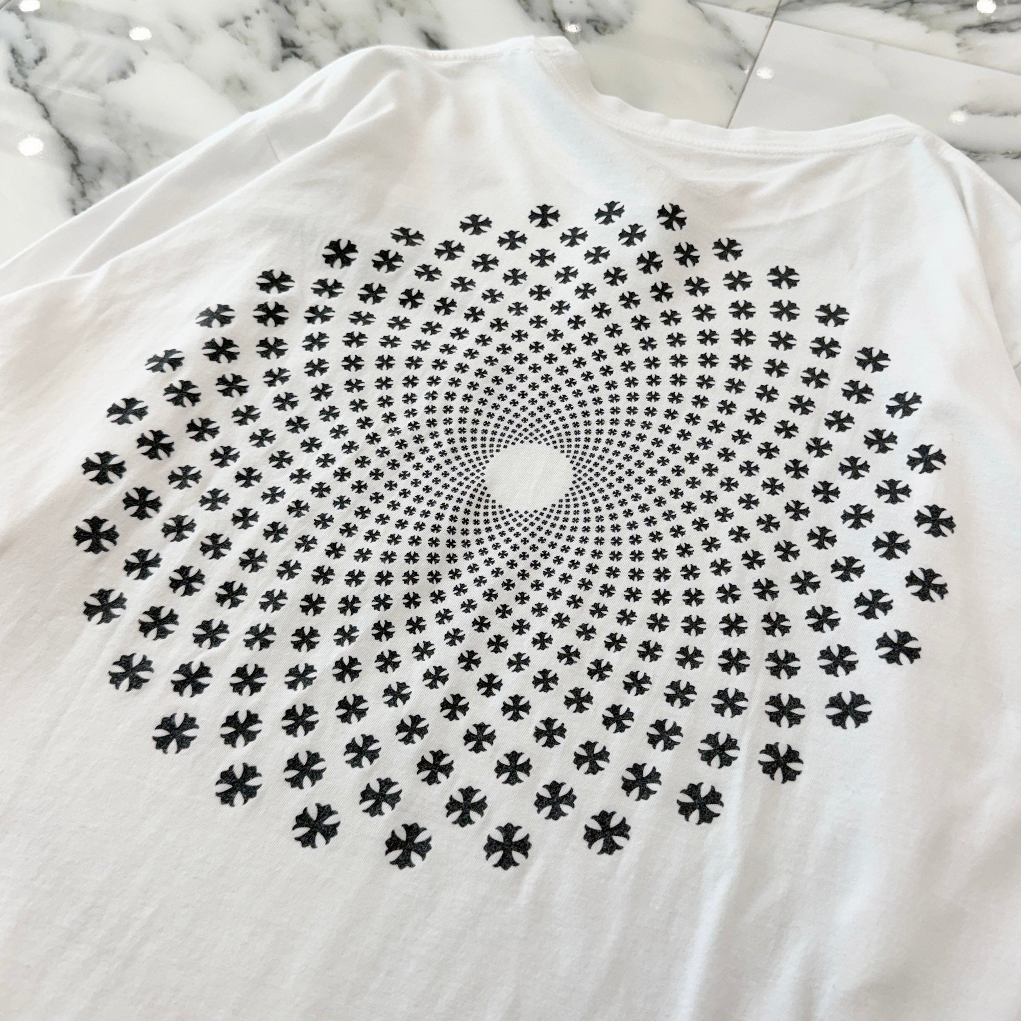 CHROME HEARTS Circle CH Plus Long Sleeve Tee Size L クロムハーツ サークル CHプラス ロングスリーブTシャツ サイズL