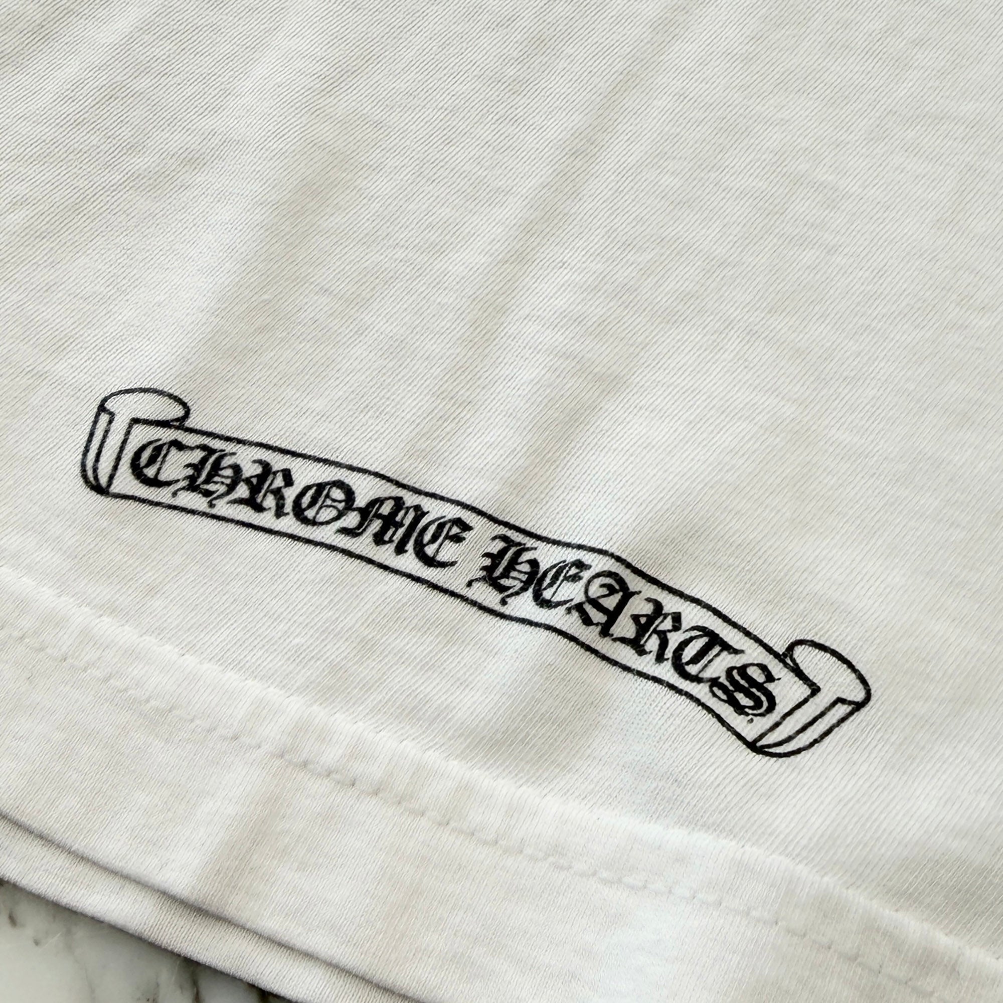 CHROME HEARTS Circle CH Plus Long Sleeve Tee Size L クロムハーツ サークル CHプラス ロングスリーブTシャツ サイズL