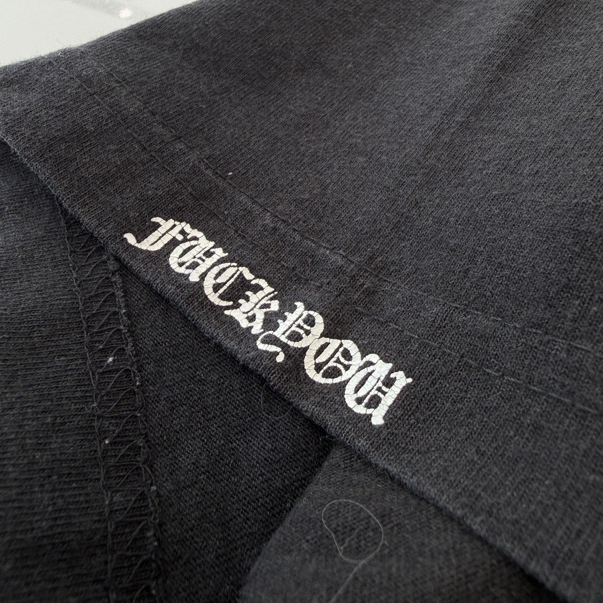 CHROME HEARTS Vertical Logo Back Scroll Tee Size L クロムハーツ バーティカルロゴ バックスクロール Tシャツ サイズL