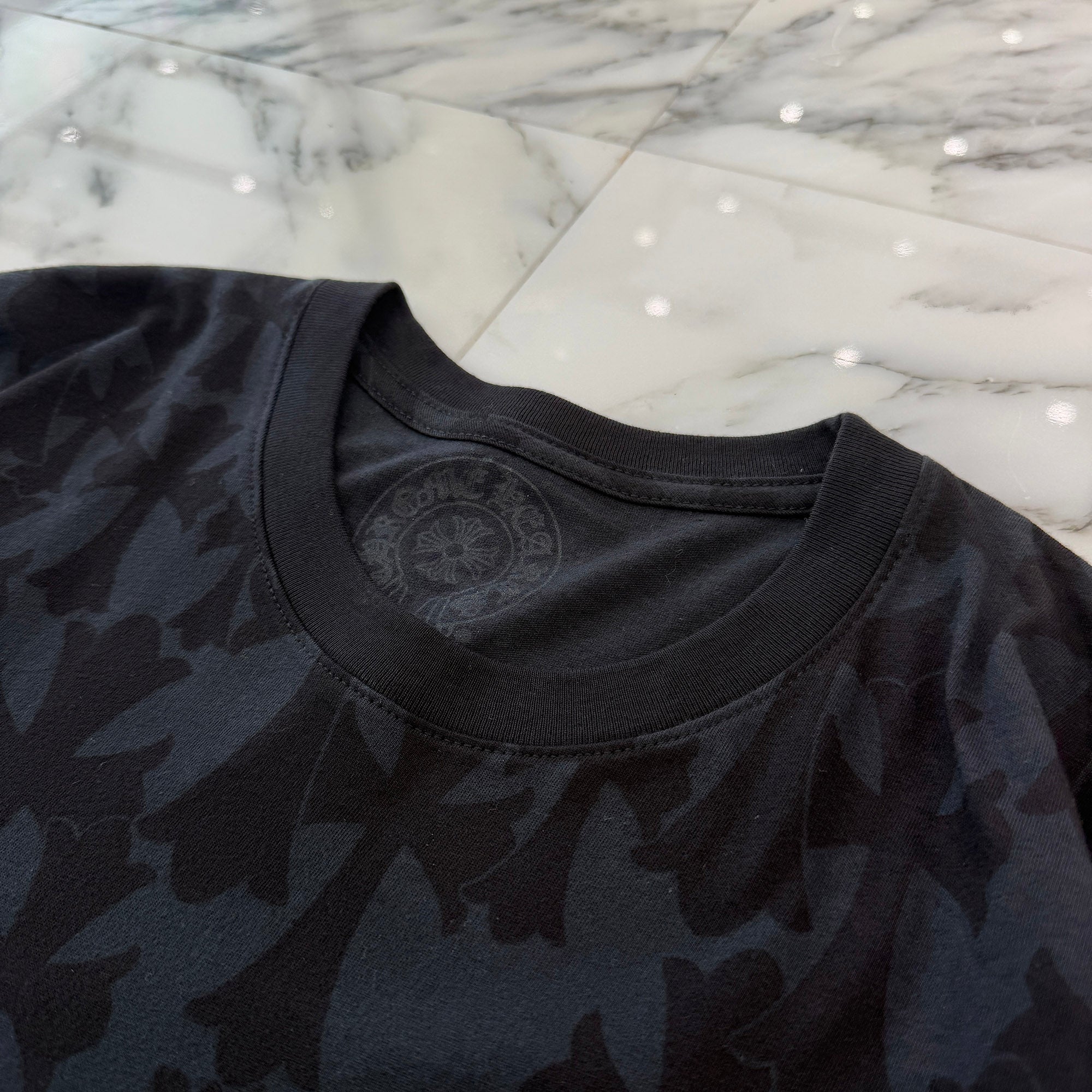 CHROME HEARTS 2024SS Graveyard Cemetery Cross Tee Size M クロムハーツ グレイブヤード セメタリークロスTシャツ サイズM