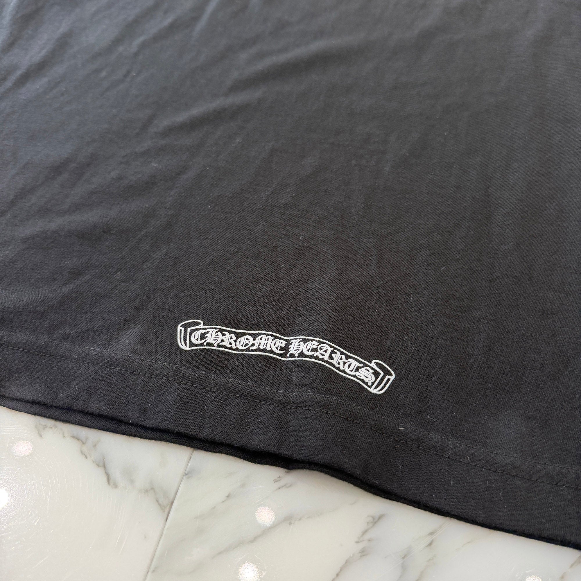 CHROME HEARTS Neck Logo Tee Size XL クロムハーツ ネックロゴ Tシャツ サイズXL