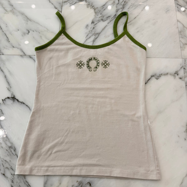 CHROME HEARTS Horseshoe Short Camisole Top Size S クロムハーツ ホースシュー ショート キャミソールトップ サイズS