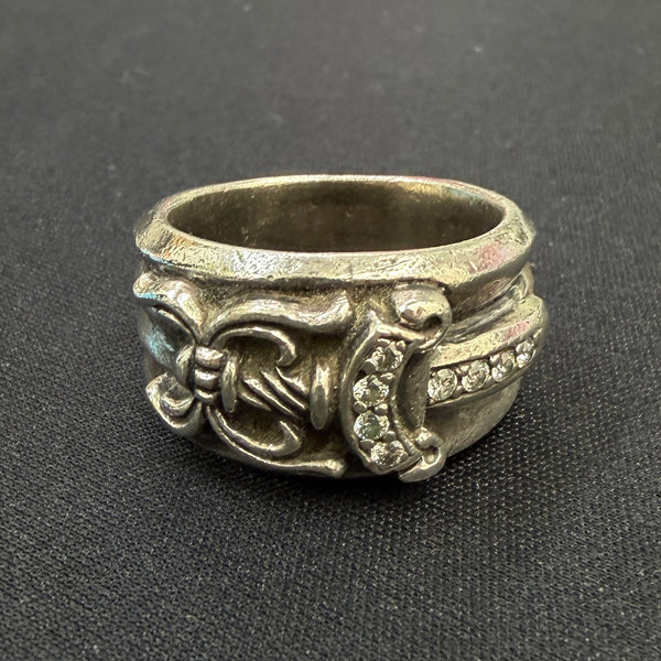 CHROME HEARTS Dagger Ring Pave Diamond Size 約18.5号 クロムハーツ ダガーリング パヴェダイヤモンド サイズ約18.5号