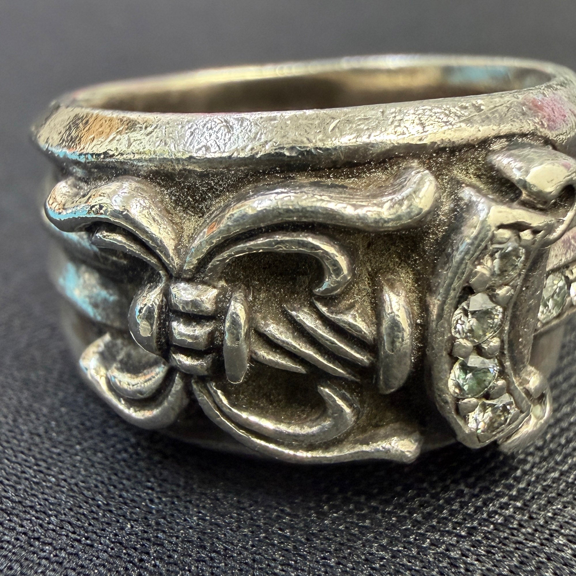 CHROME HEARTS Dagger Ring Pave Diamond Size 約18.5号 クロムハーツ ダガーリング パヴェダイヤモンド サイズ約18.5号