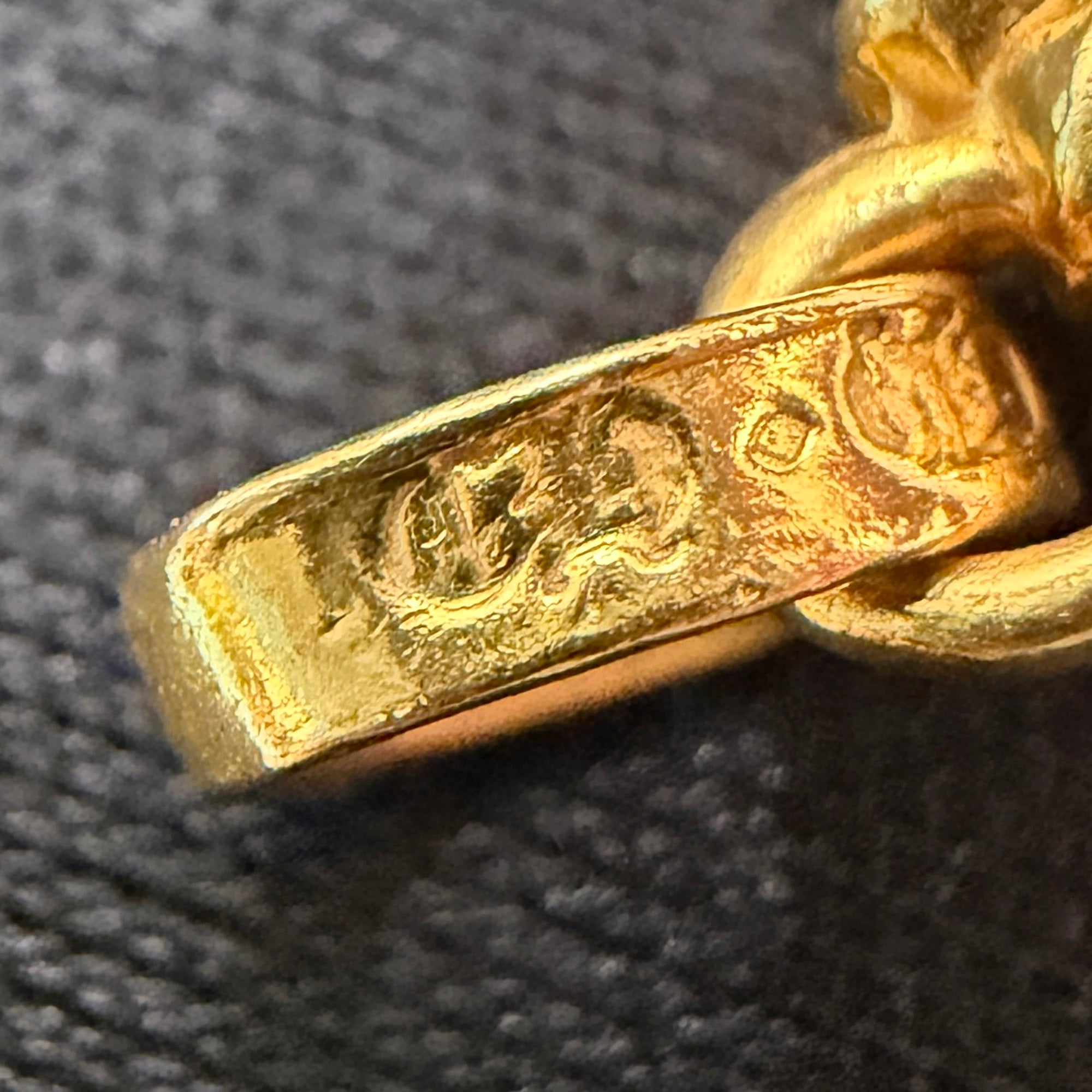 CHROME HEARTS 22K CH Cross Baby Fat Charm Pave Diamond クロムハーツ 22K CHクロス ベビーファット チャーム パヴェダイヤモンド
