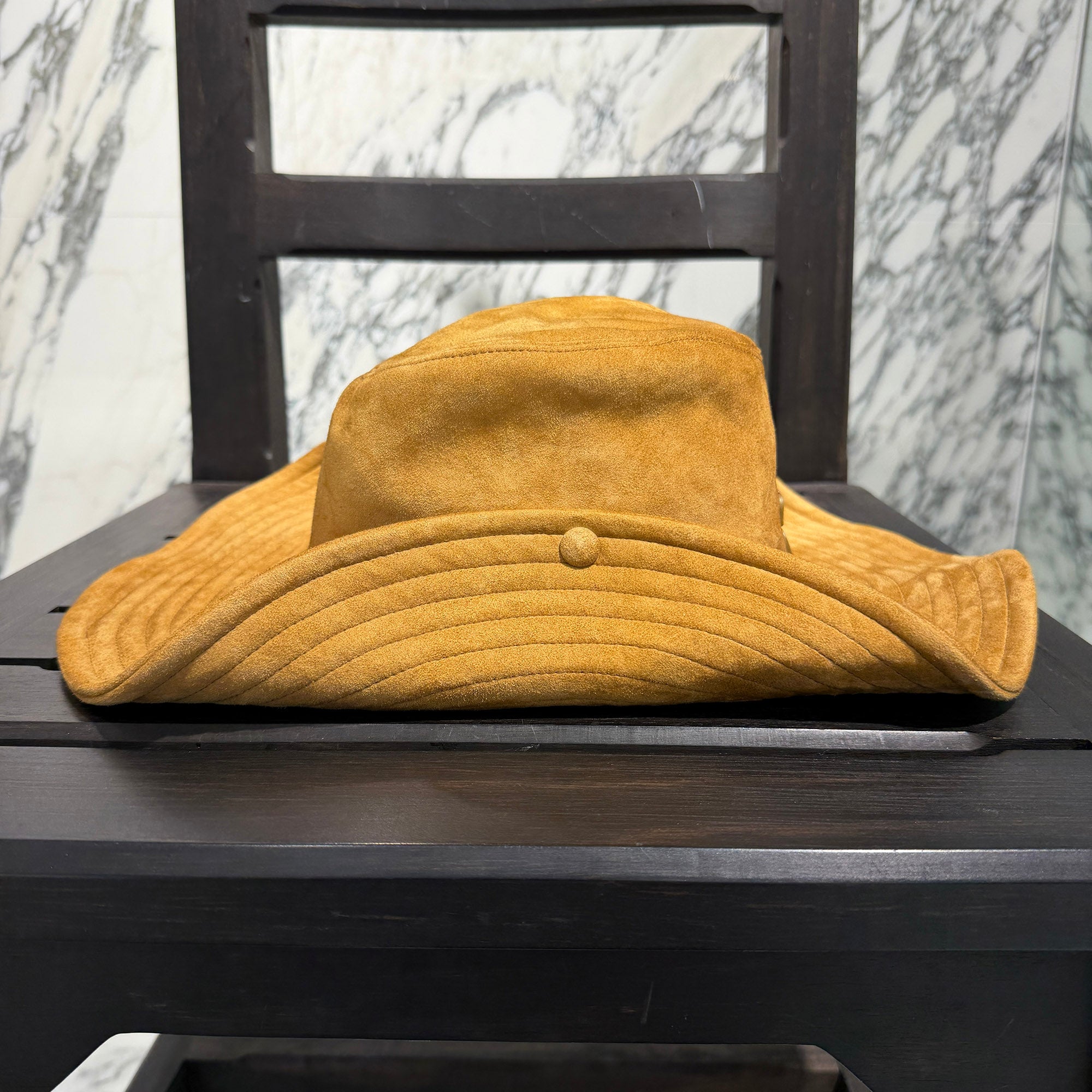 MIU MIU 2026SS Suede Leather Cowboy Hat 5HC221 2G83 Size L ミュウミュウ スエードレザー カウボーイハット サイズL