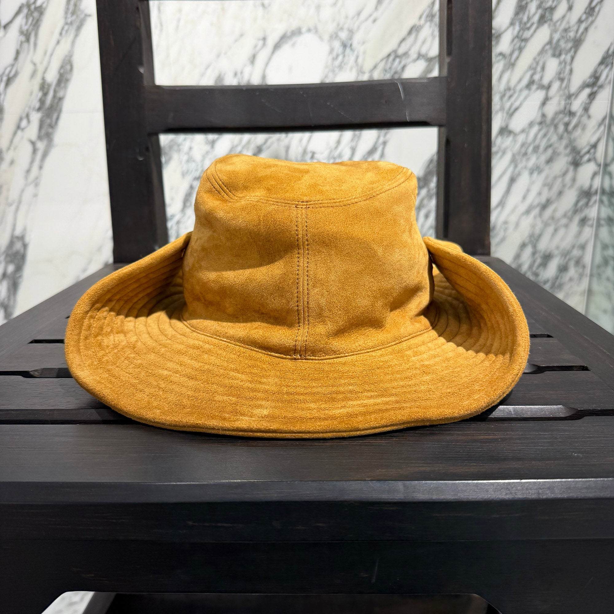 MIU MIU 2026SS Suede Leather Cowboy Hat 5HC221 2G83 Size L ミュウミュウ スエードレザー カウボーイハット サイズL