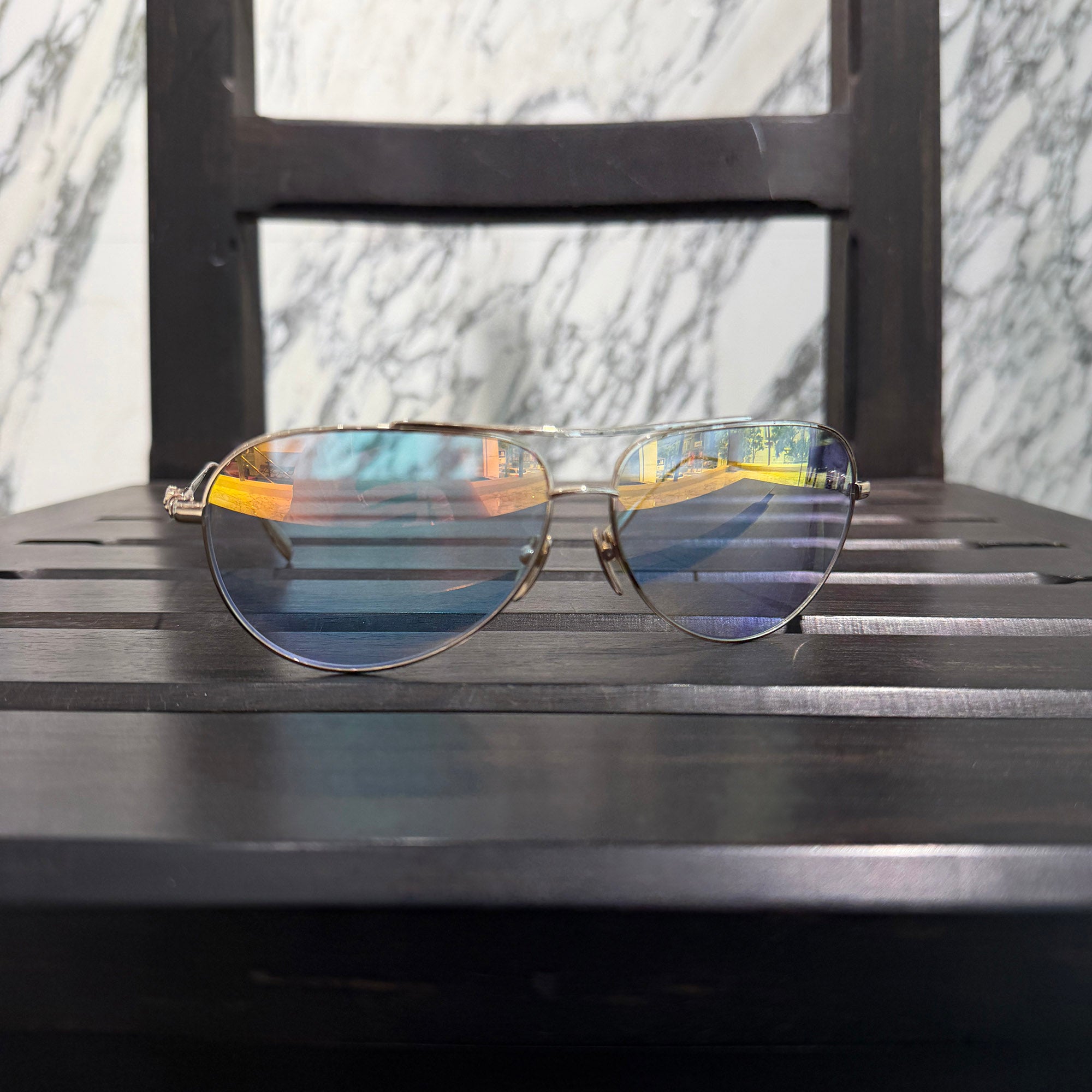 CHROME HEARTS STAINS IV Sunglasses Size 64□13-138 クロムハーツ ステインズ IV サングラス サイズ64□13-138