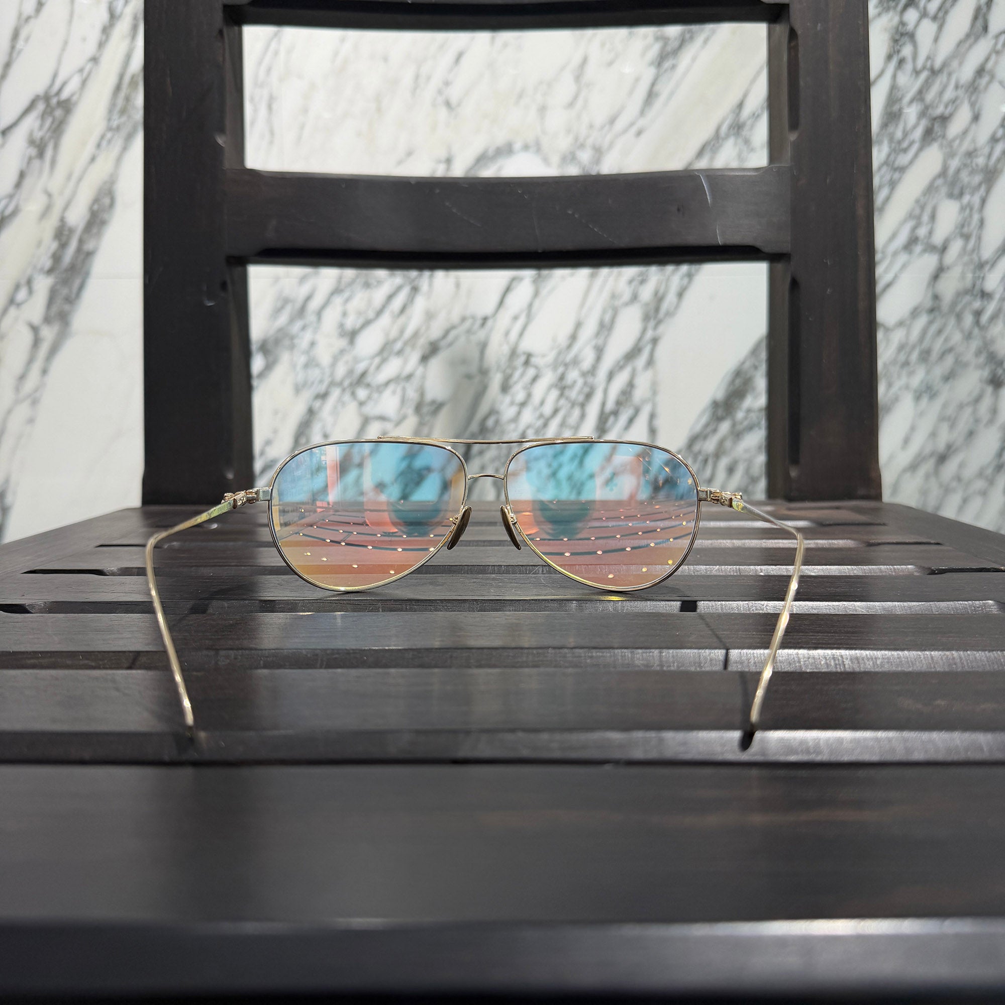 CHROME HEARTS STAINS IV Sunglasses Size 64□13-138 クロムハーツ ステインズ IV サングラス サイズ64□13-138