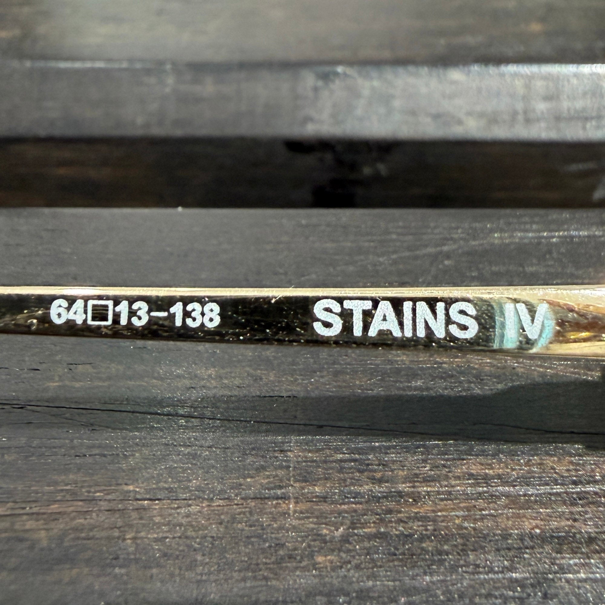 CHROME HEARTS STAINS IV Sunglasses Size 64□13-138 クロムハーツ ステインズ IV サングラス サイズ64□13-138