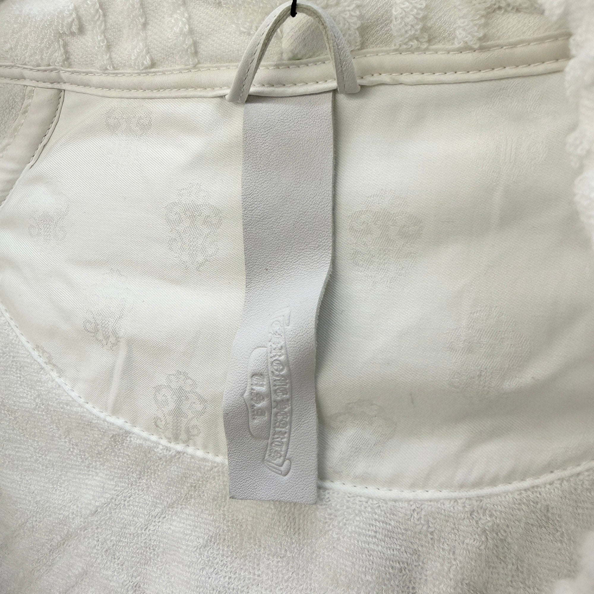 CHROME HEARTS Y NOT CH Plus Pattern Pile Bathrobe Size L/XL クロムハーツ ワイノット CHプラス総柄 パイル地 バスローブ サイズL/XL
