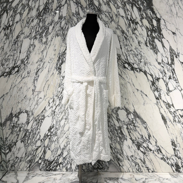 CHROME HEARTS Y NOT CH Plus Pattern Pile Bathrobe Size L/XL クロムハーツ ワイノット CHプラス総柄 パイル地 バスローブ サイズL/XL
