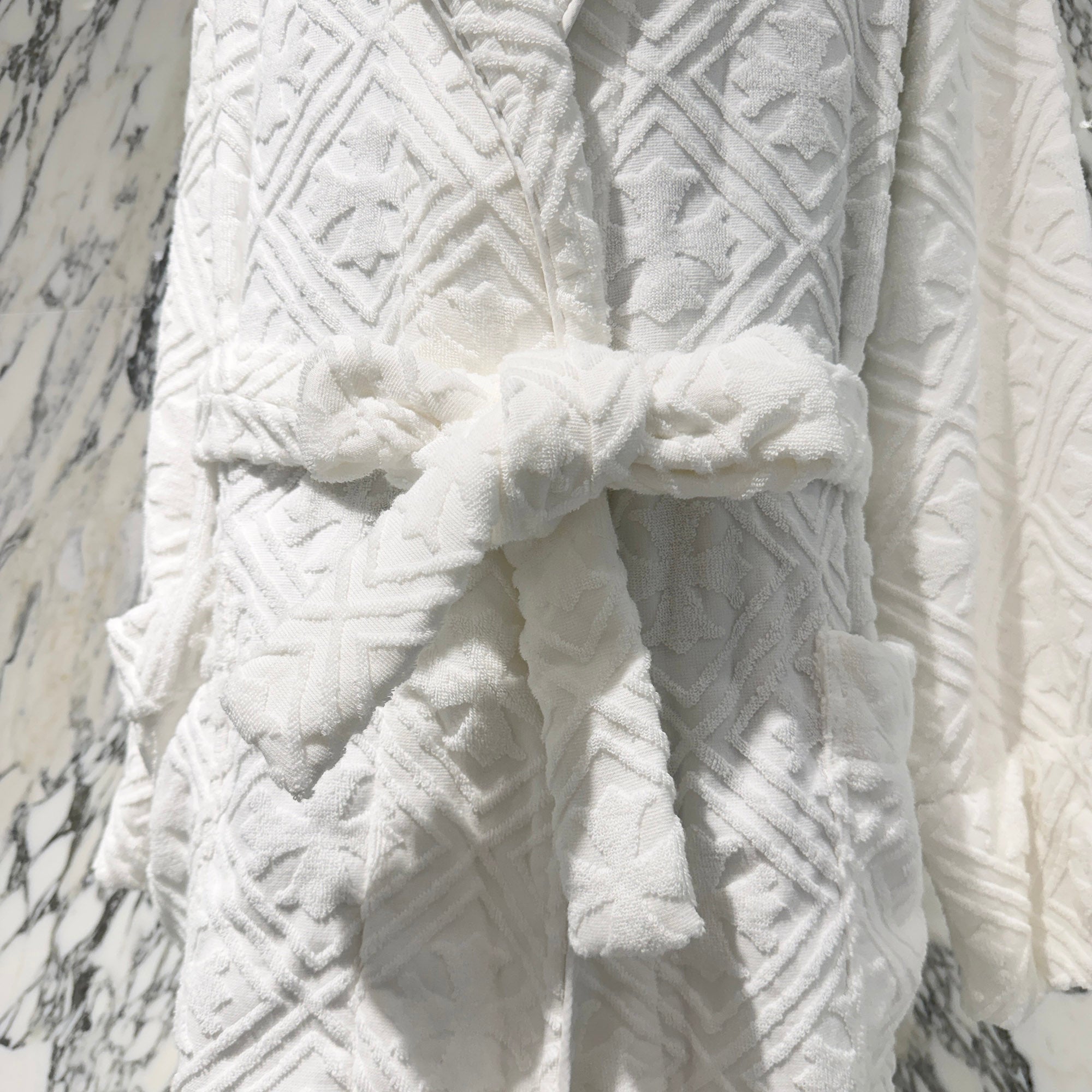 CHROME HEARTS Y NOT CH Plus Pattern Pile Bathrobe Size L/XL クロムハーツ ワイノット CHプラス総柄 パイル地 バスローブ サイズL/XL