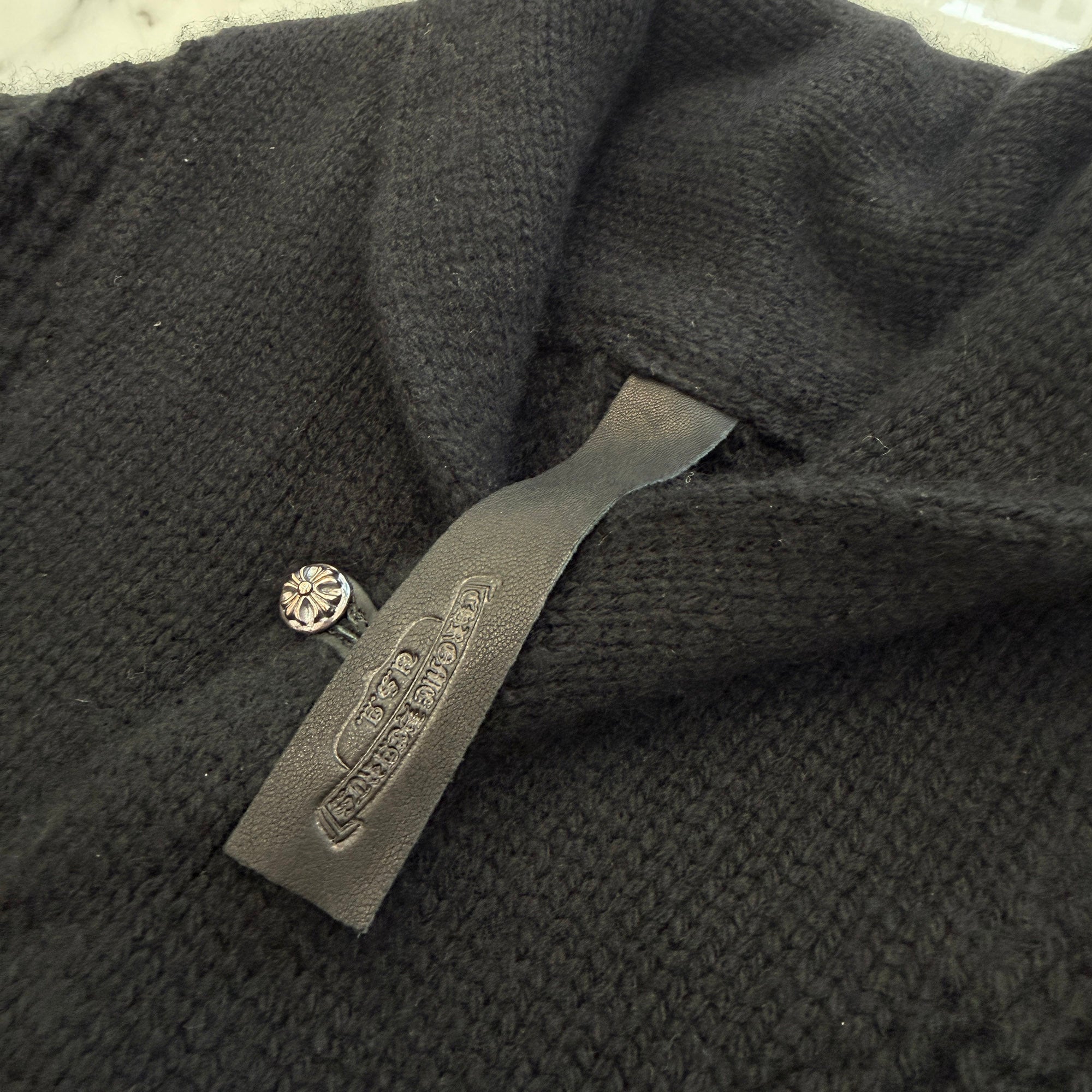 CHROME HEARTS Y NOT Cross Ball Button Cashmere Knit Cardigan Size S クロムハーツ ワイノット クロスボール カシミヤ ニットカーディガン サイズS