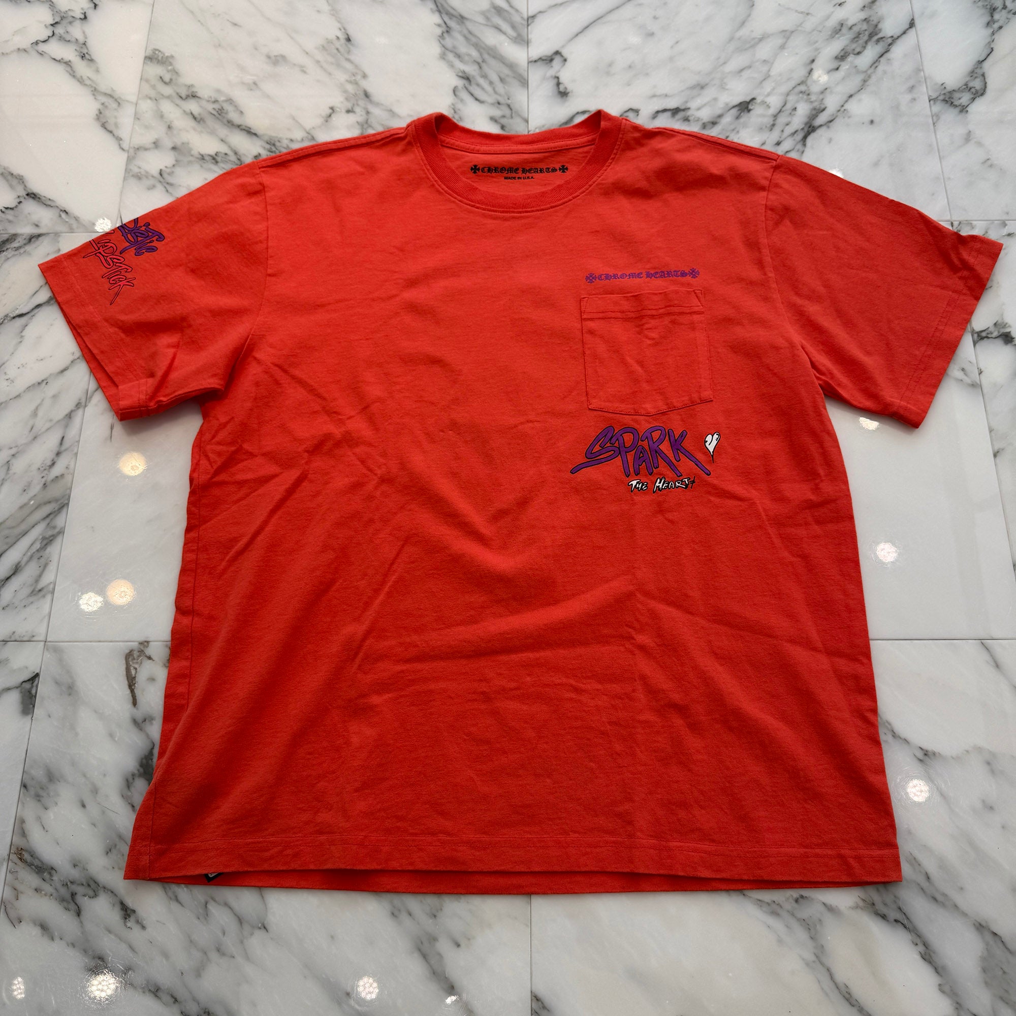 CHROME HEARTS × MATTY BOY 2023SS Sadistic Lipstick Tee Size XL クロムハーツ ×マッティボーイ クロムハーツ × マッティボーイ サディスティック リップスティック Tシャツ サイズXL