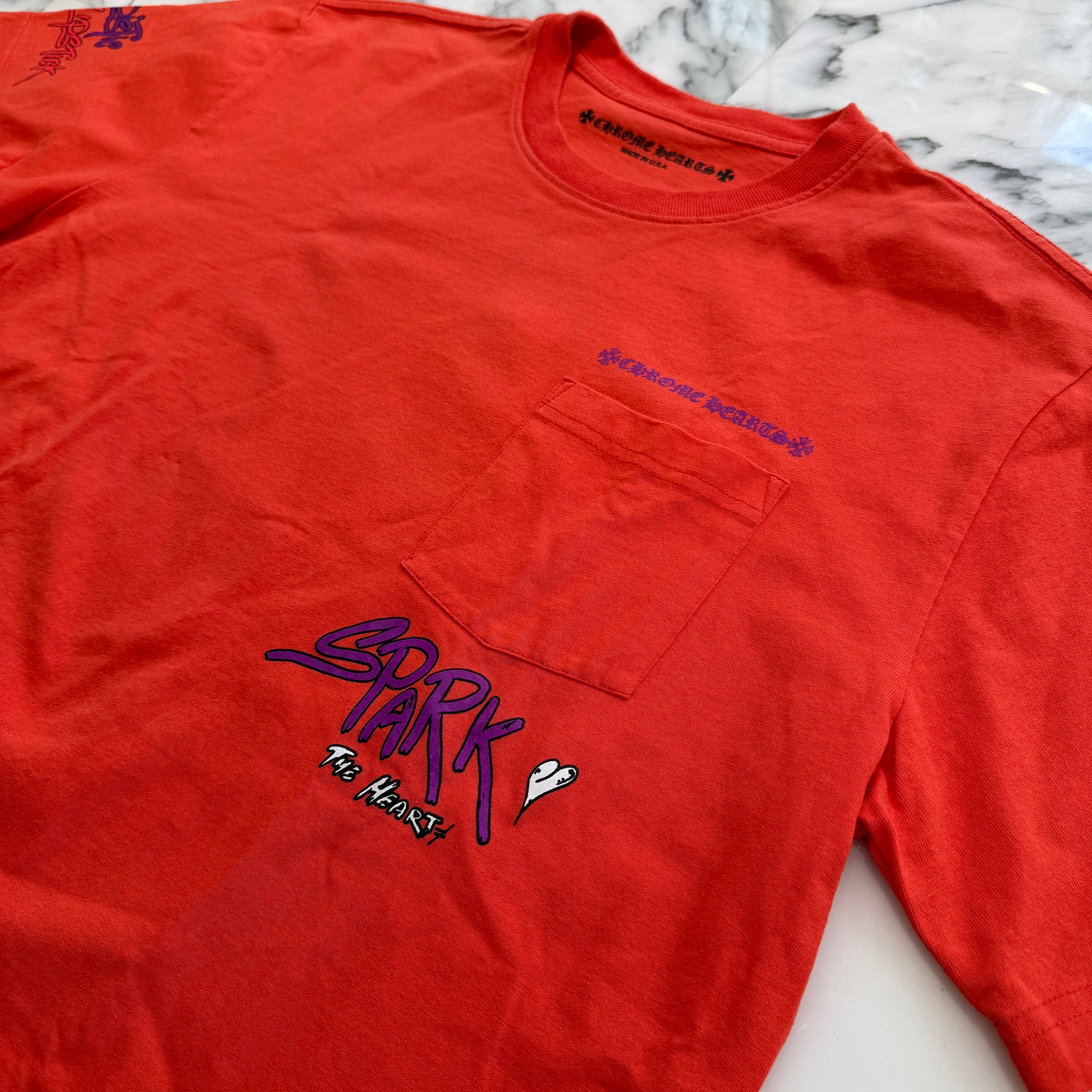 CHROME HEARTS × MATTY BOY 2023SS Sadistic Lipstick Tee Size XL クロムハーツ ×マッティボーイ クロムハーツ × マッティボーイ サディスティック リップスティック Tシャツ サイズXL