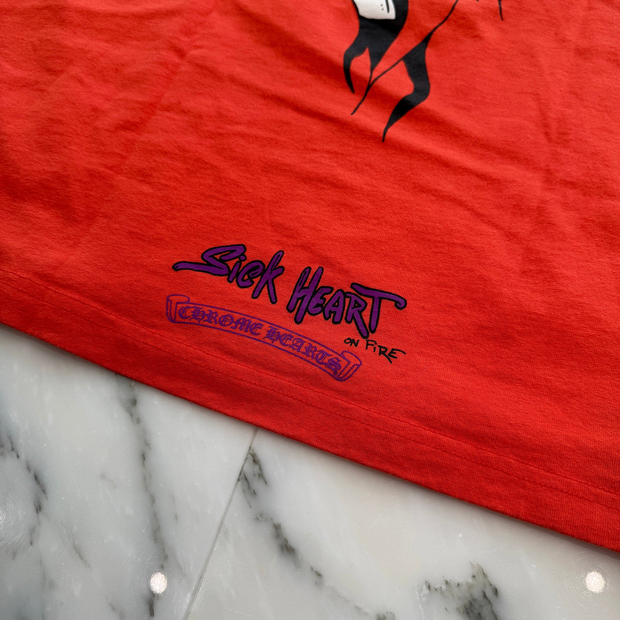 CHROME HEARTS × MATTY BOY 2023SS Sadistic Lipstick Tee Size XL クロムハーツ ×マッティボーイ クロムハーツ × マッティボーイ サディスティック リップスティック Tシャツ サイズXL