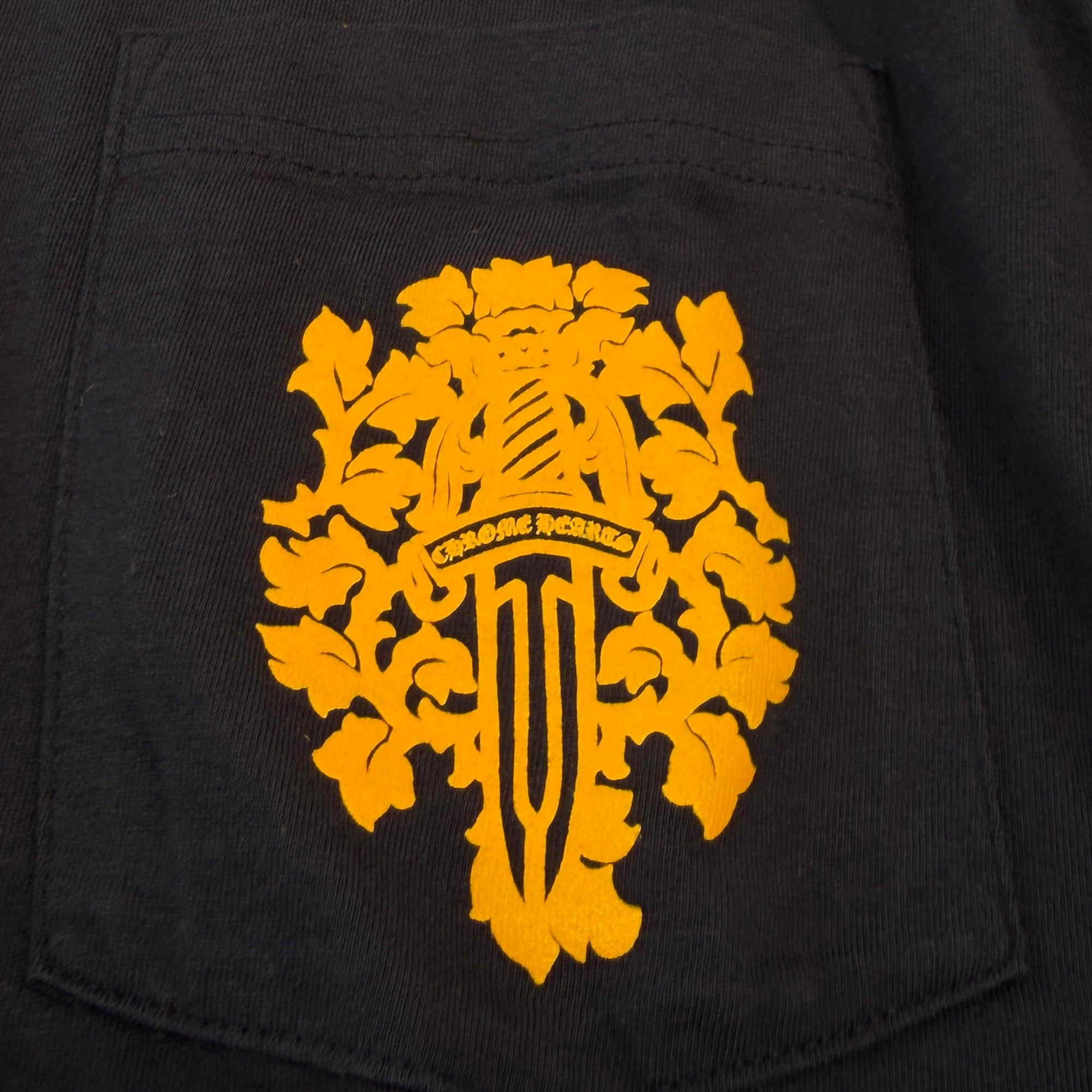 CHROME HEARTS Floral Cross Vine Dagger Long Sleeve Tee Size L クロムハーツ フローラルクロス ヴァインダガー ロングスリーブTシャツ サイズL