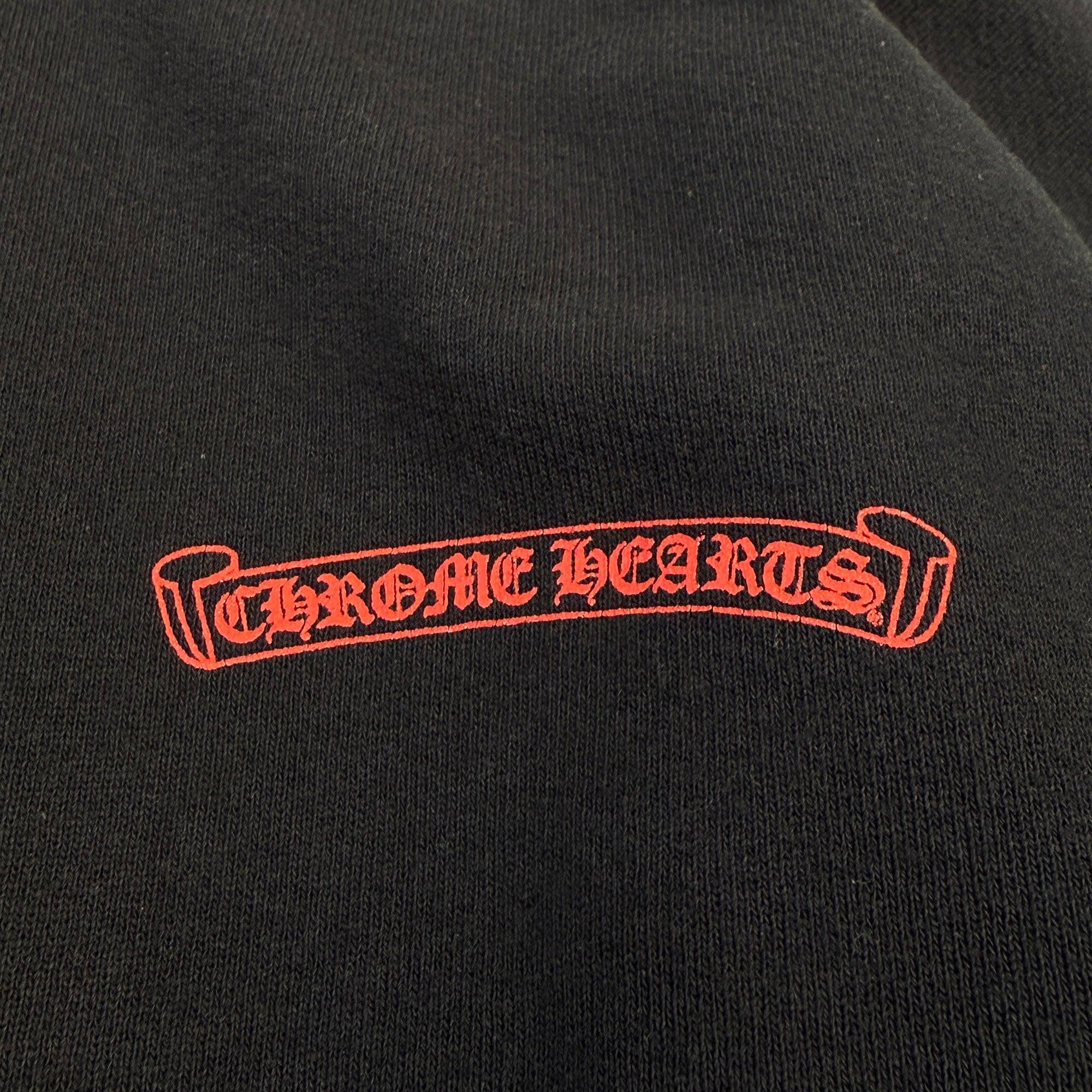 CHROME HEARTS × MATTY BOY 99 Eyes Chomper Sweat Shirt Size XL クロムハーツ × マッティボーイ 99アイズ チョンパー クルーネックスウェットシャツ サイズXL