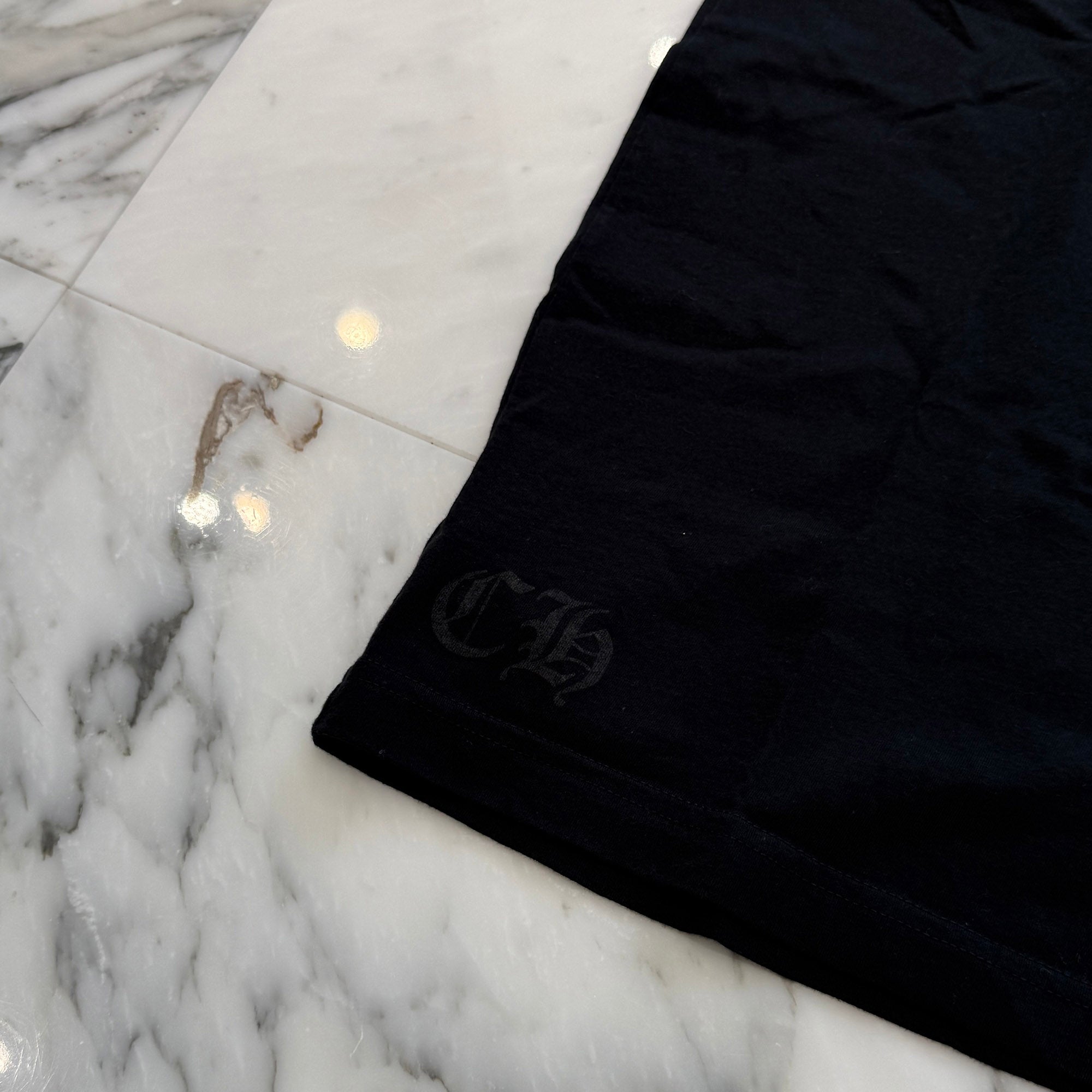 CHROME HEARTS Neck Logo Tee Size L クロムハーツ ネックロゴ Tシャツ サイズL