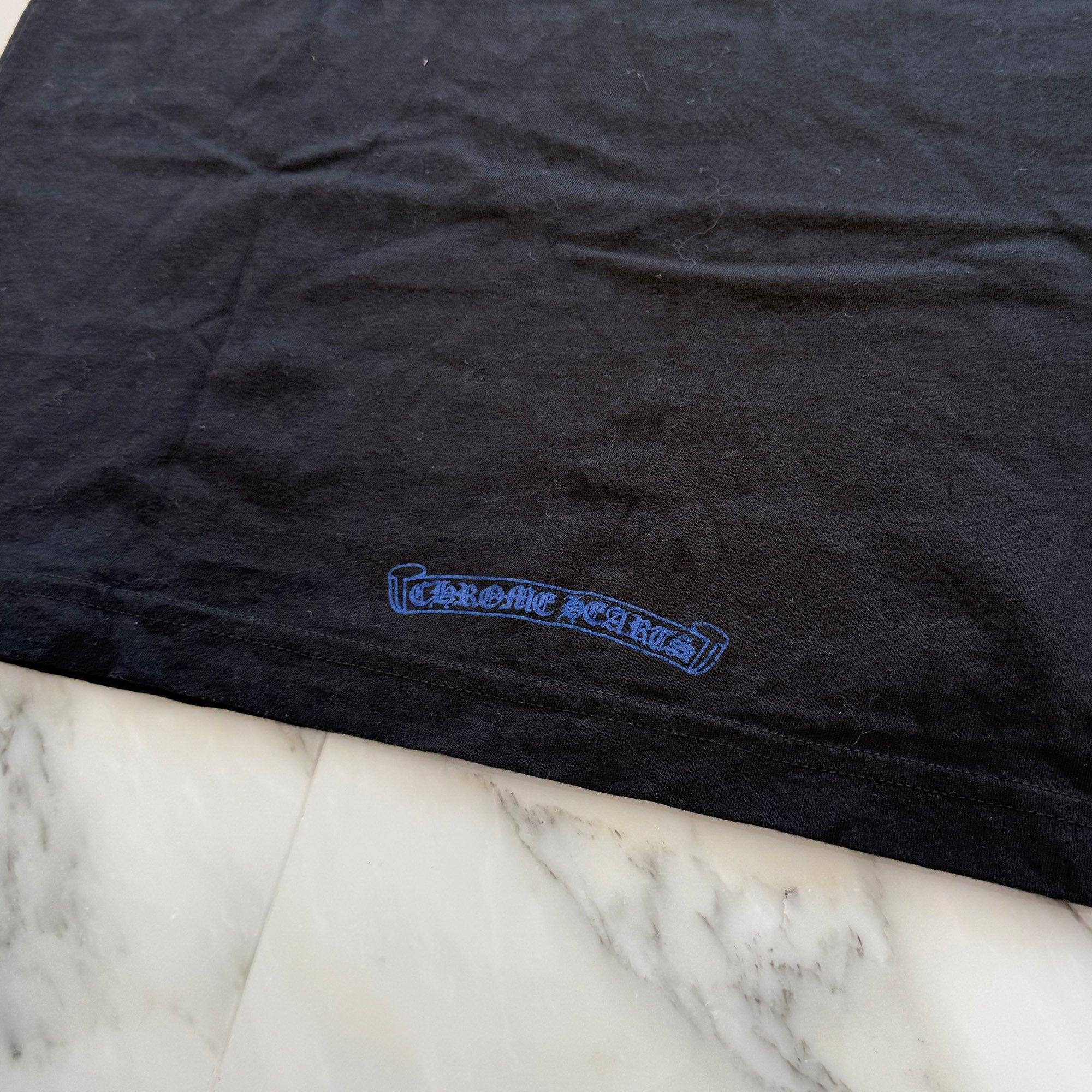CHROME HEARTS Neck Logo Tee Size L クロムハーツ ネックロゴ Tシャツ サイズL