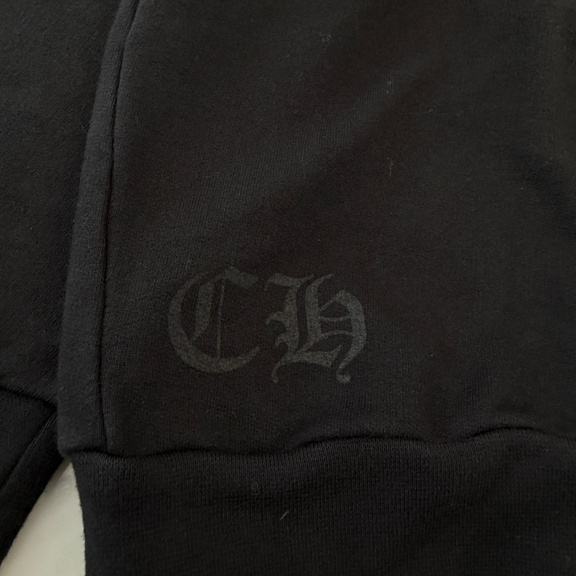 CHROME HEARTS Neck Logo Crewneck Sweatshirt Size L クロムハーツ ネックロゴクルーネックスウェットシャツ サイズL