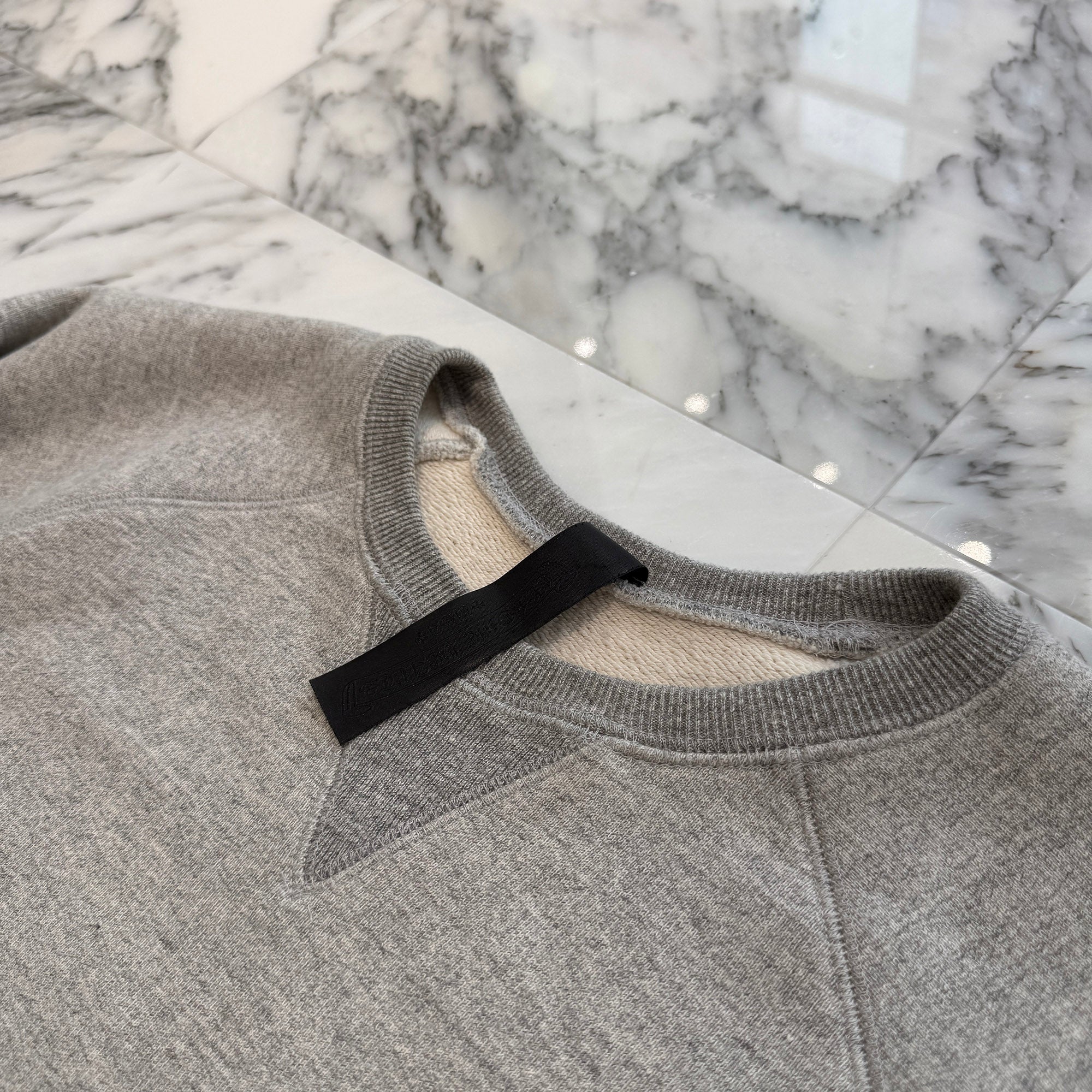 CHROME HEARTS 2025SS Y NOT Cemetery Cross Applique Embroidery Sweatshirt Size XL クロムハーツ ワイノット セメタリークロス アップリケ刺繡 スウェットシャツ サイズXL