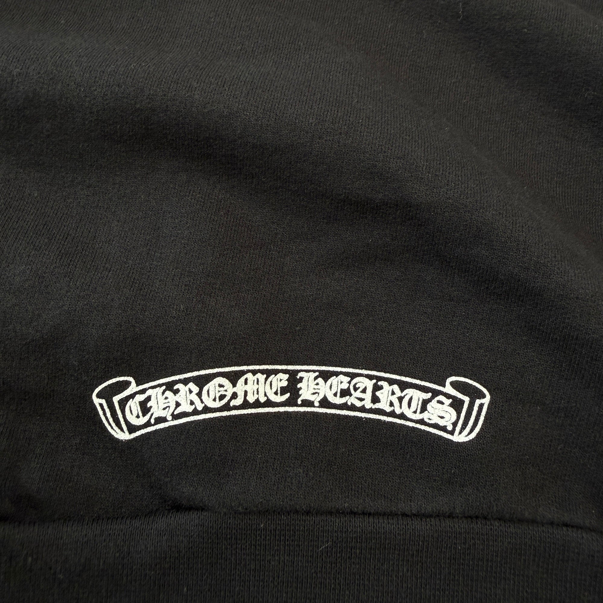 CHROME HEARTS Neck Logo Crewneck Sweatshirt Size L クロムハーツ ネックロゴクルーネックスウェットシャツ サイズL