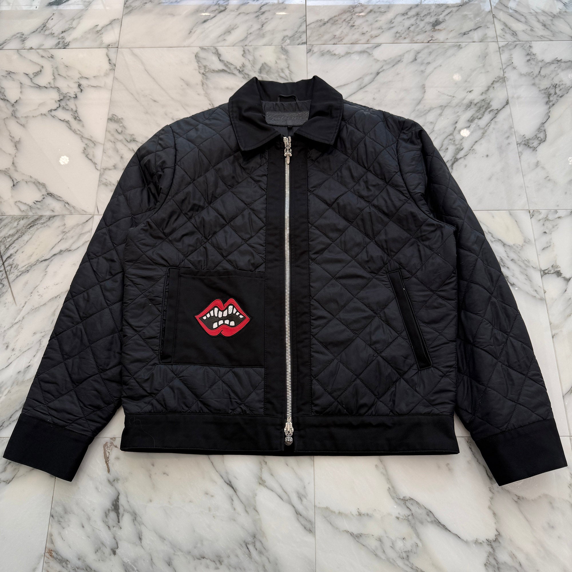 CHROME HEART × MATTY BOY CHOMPER NYLON QUILTING JACKET Size L クロムハーツ × マッティボーイ チョンパーキルティングナイロンジャケット サイズL