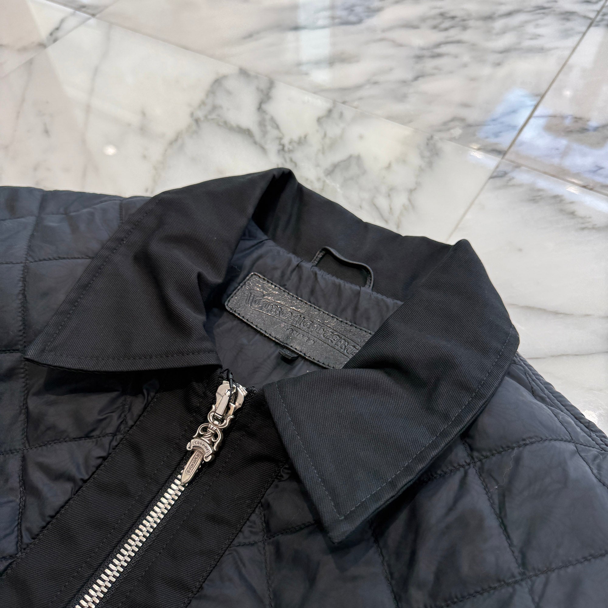 CHROME HEART × MATTY BOY CHOMPER NYLON QUILTING JACKET Size L クロムハーツ × マッティボーイ チョンパーキルティングナイロンジャケット サイズL