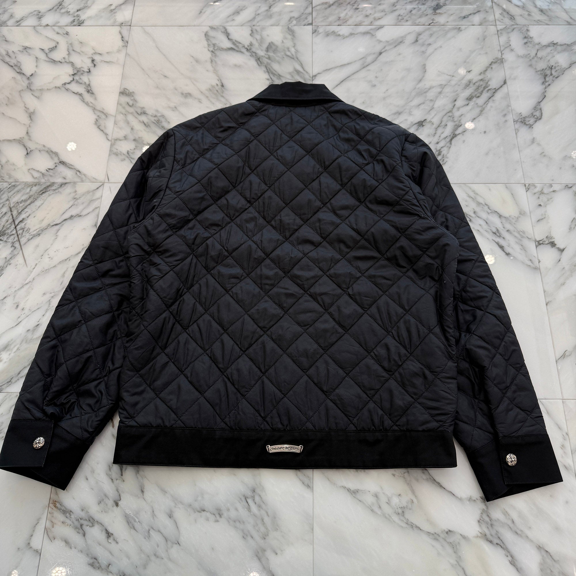 CHROME HEART × MATTY BOY CHOMPER NYLON QUILTING JACKET Size L クロムハーツ × マッティボーイ チョンパーキルティングナイロンジャケット サイズL