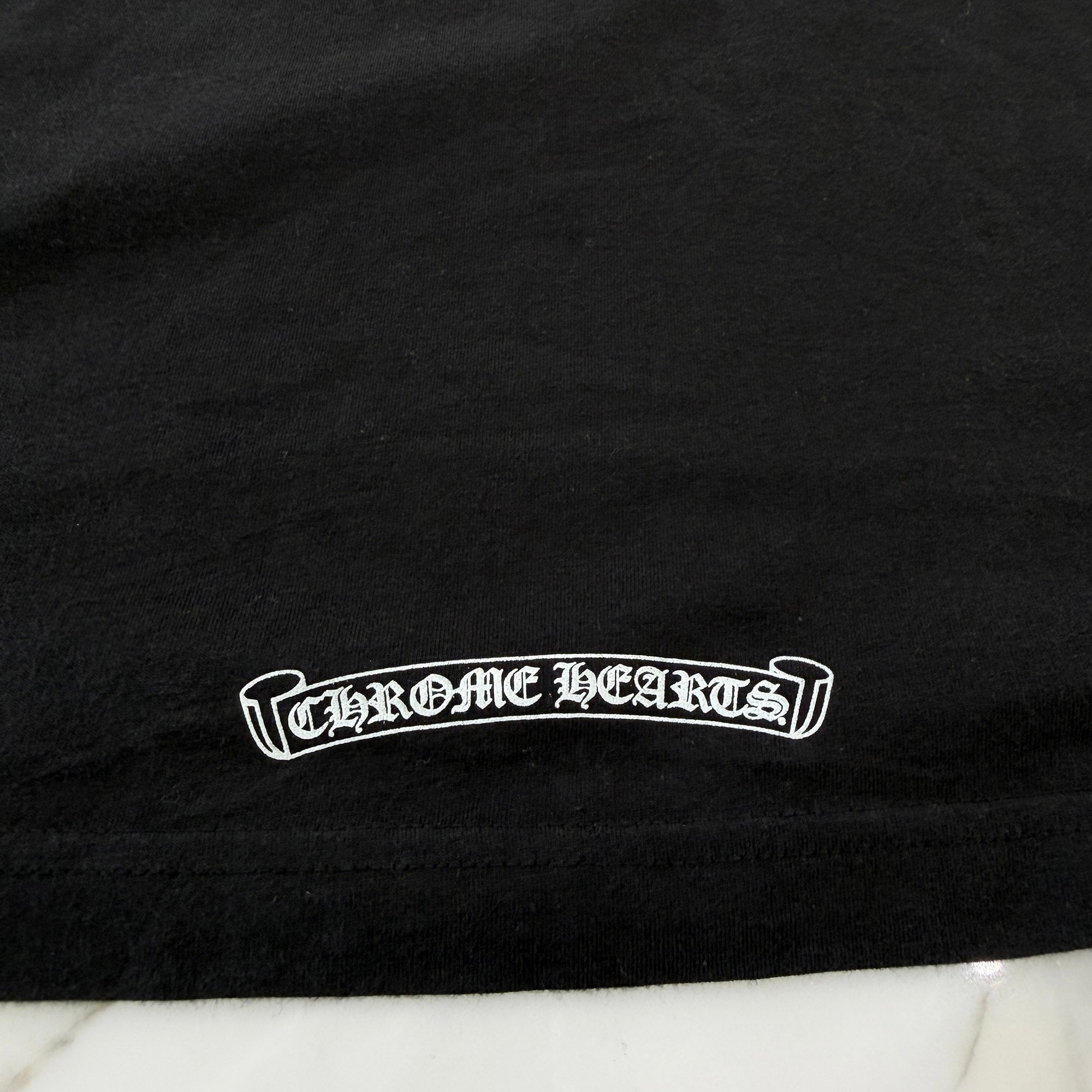 CHROME HEARTS New York Limited Back Scroll Tee Size L クロムハーツ ニューヨーク限定 バックスクロール Tシャツ サイズL