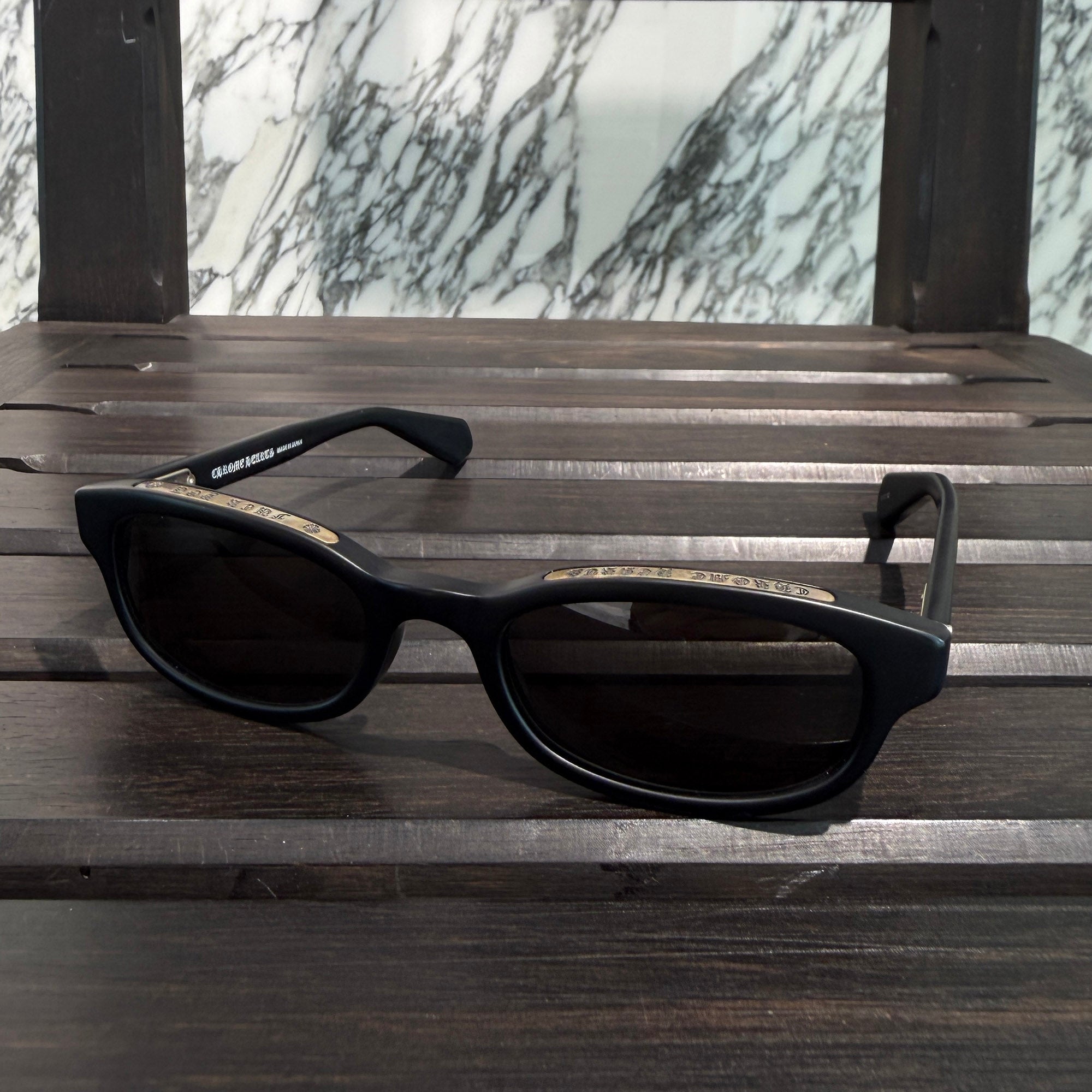 CHROME HEARTS LOWRIDER Sunglasses Size 52□21-142 クロムハーツ ローライダー サングラス サイズ52□21-142