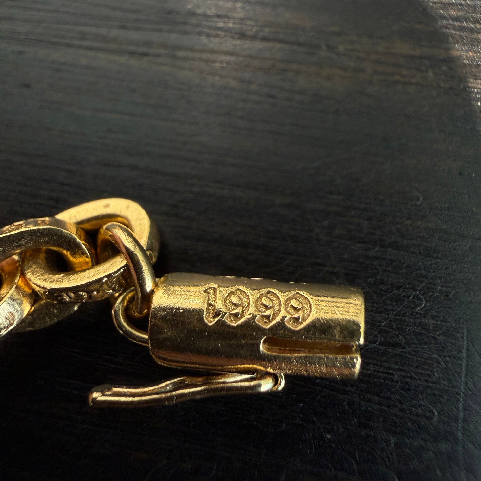CHROME HEARTS 22K Paper Chain Size 24 Inch クロムハーツ 22K ペーパー チェーン サイズ24インチ