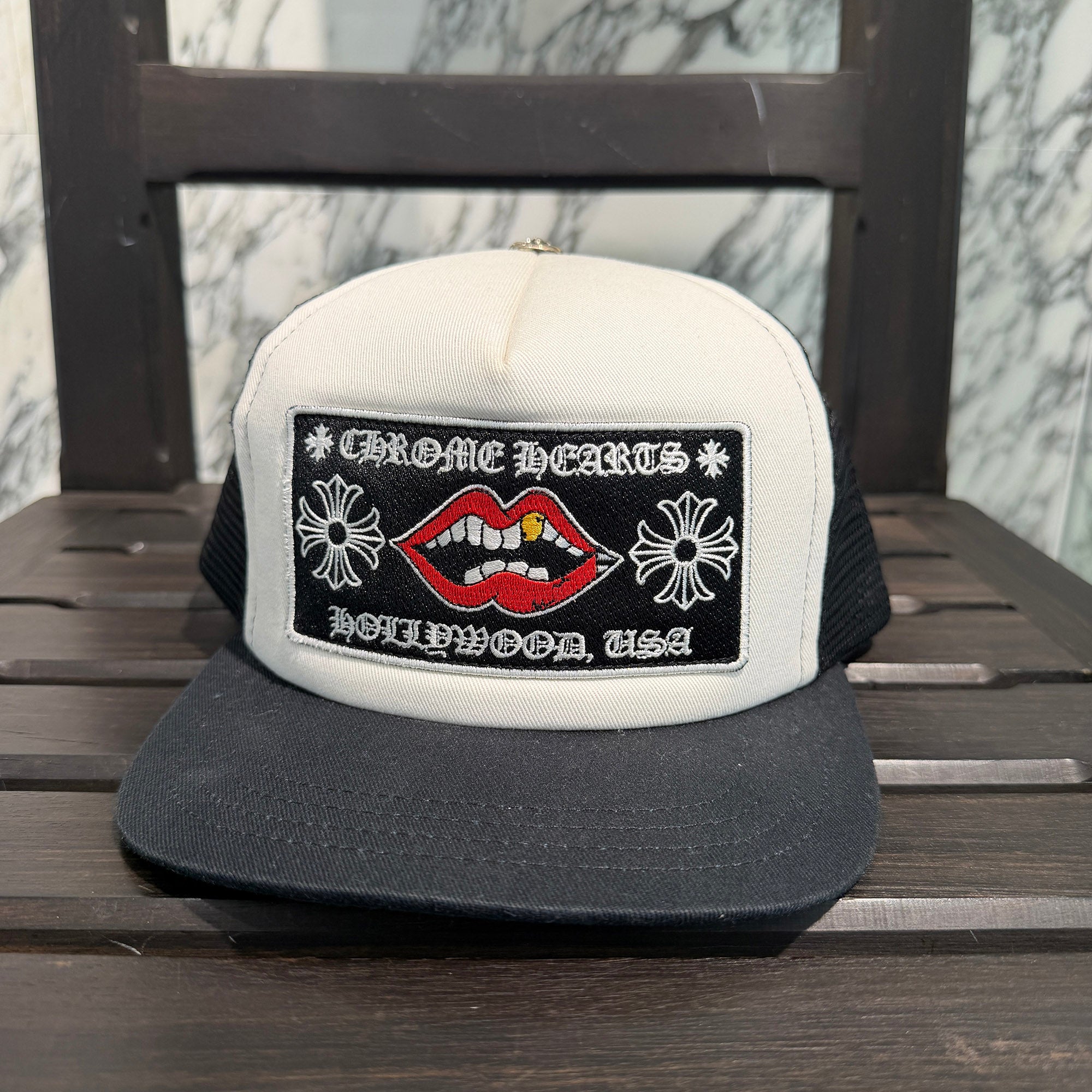 CHROME HEARTS × MATTY BOY Chomper Trucker Mesh Cap Size ONE SIZE（53-60）クロムハーツ × マッティボーイ チョンパートラッカーメッシュキャップ サイズONE SIZE（53-60)