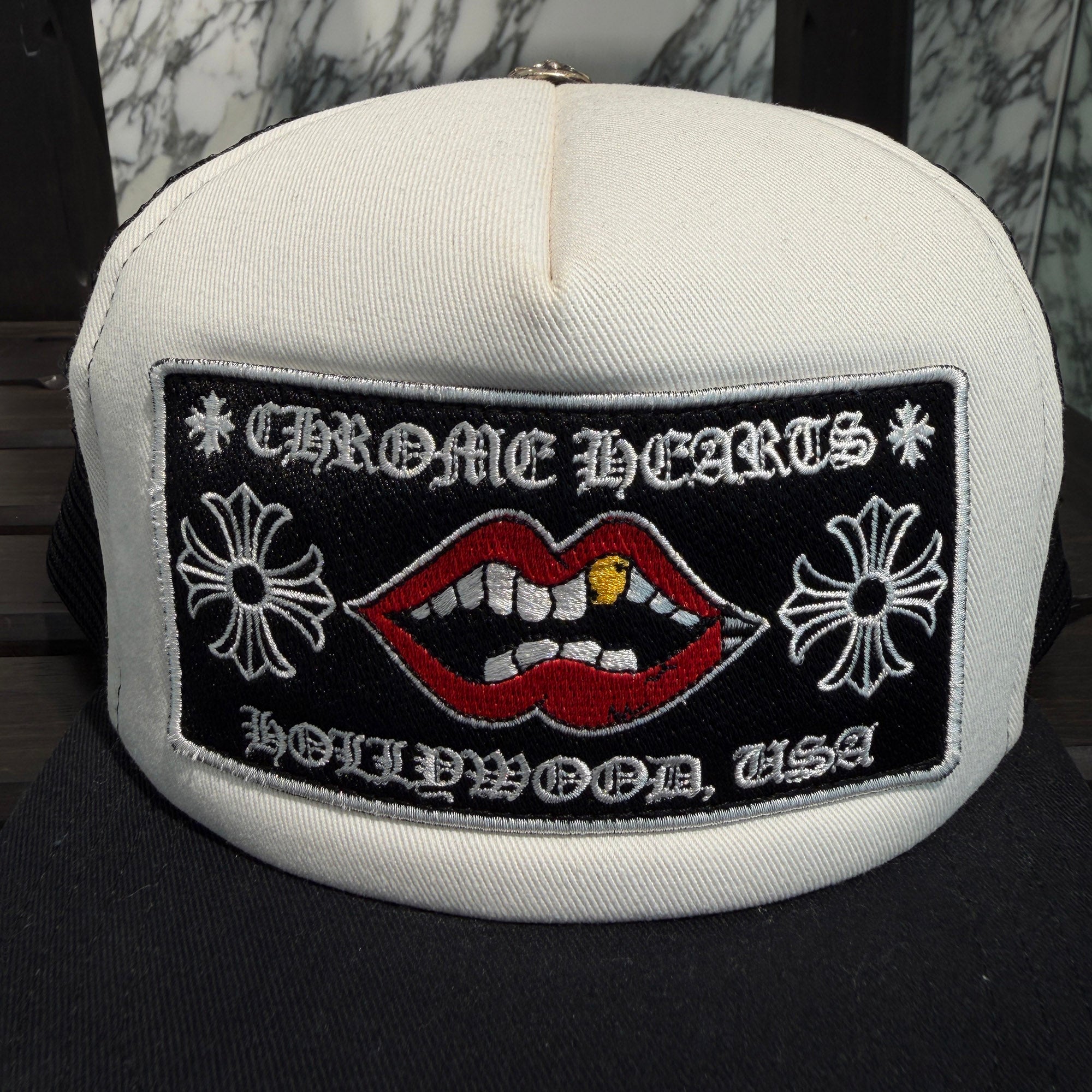 CHROME HEARTS × MATTY BOY Chomper Trucker Mesh Cap Size ONE SIZE（53-60）クロムハーツ × マッティボーイ チョンパートラッカーメッシュキャップ サイズONE SIZE（53-60)
