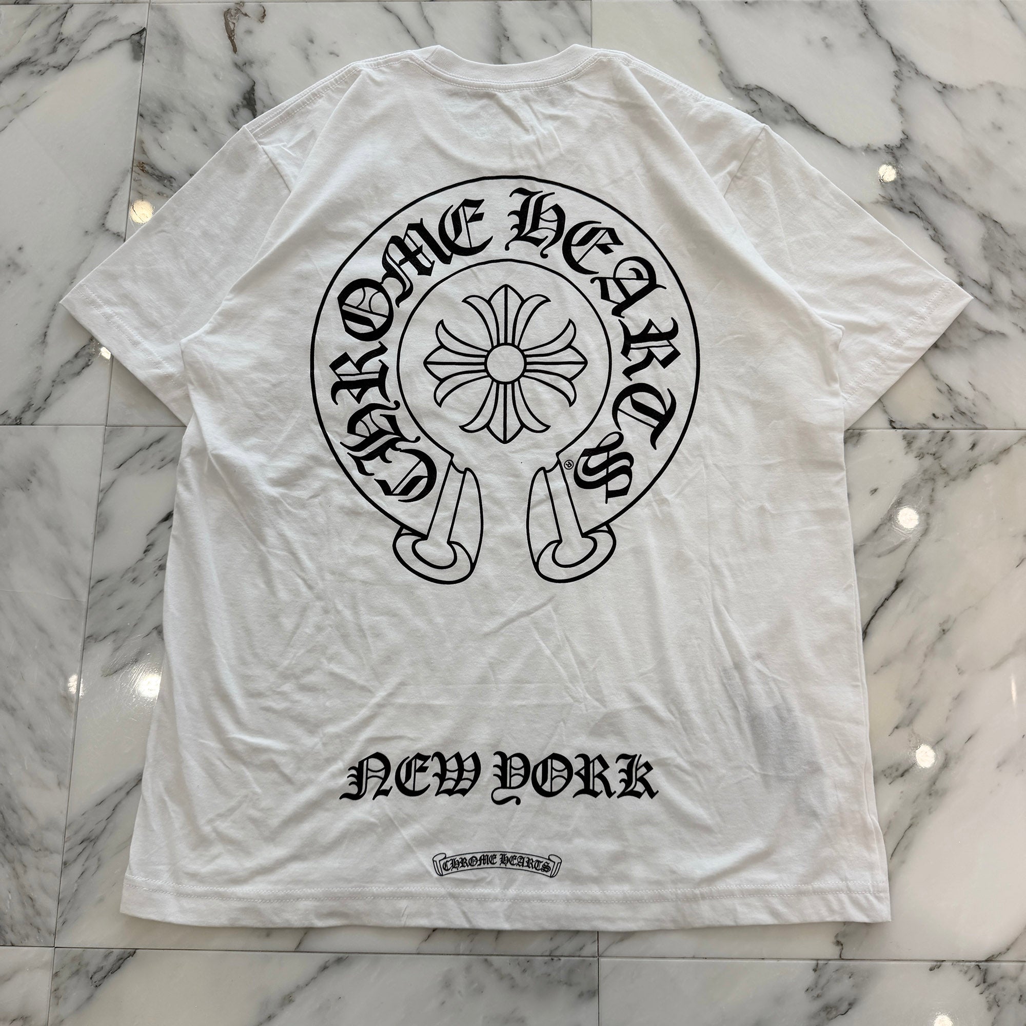 CHROME HEARTS NEW YORK Limited Horseshoe Tee Size L クロムハーツ ニューヨーク限定 ホースシュー Tシャツ サイズL