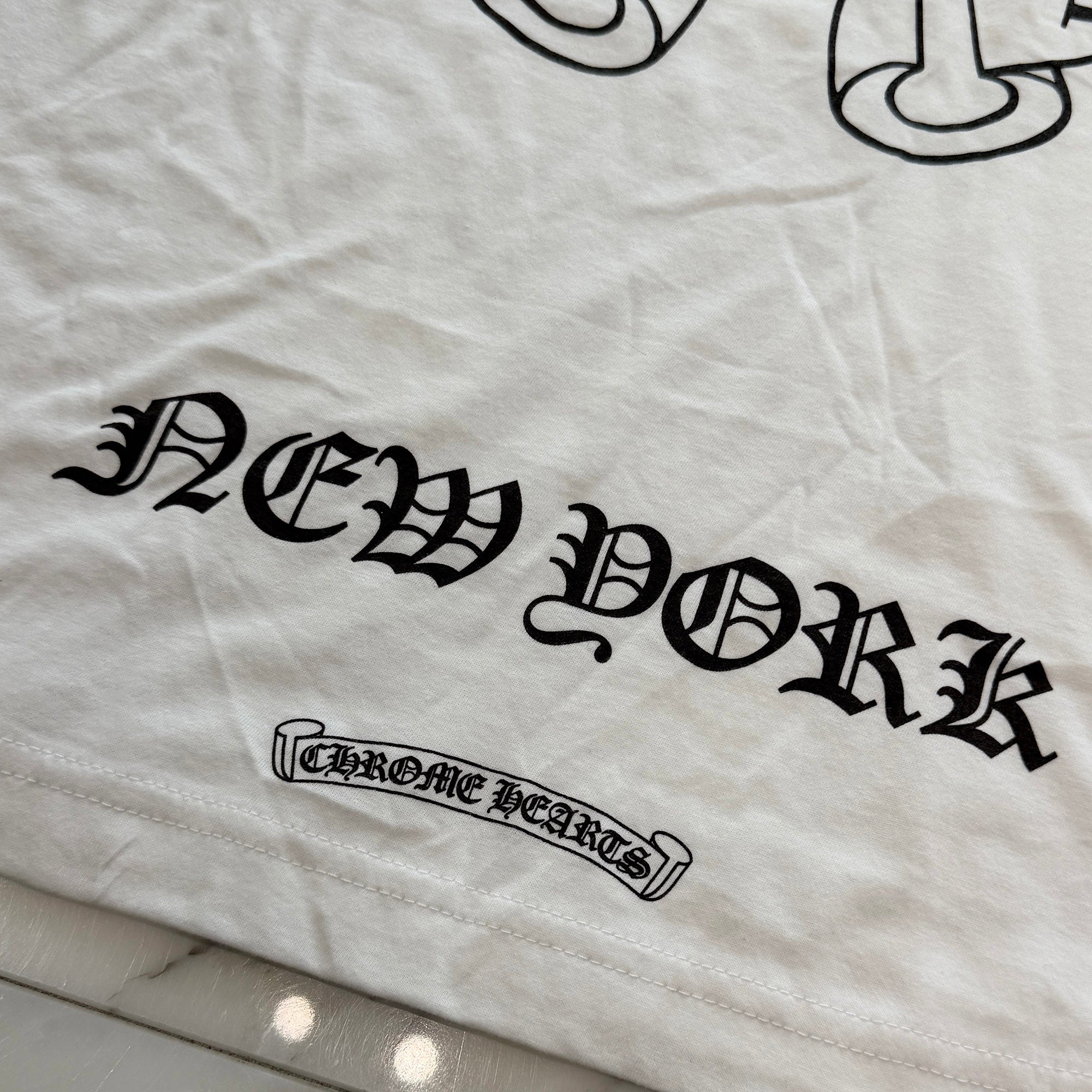 CHROME HEARTS NEW YORK Limited Horseshoe Tee Size L クロムハーツ ニューヨーク限定 ホースシュー Tシャツ サイズL
