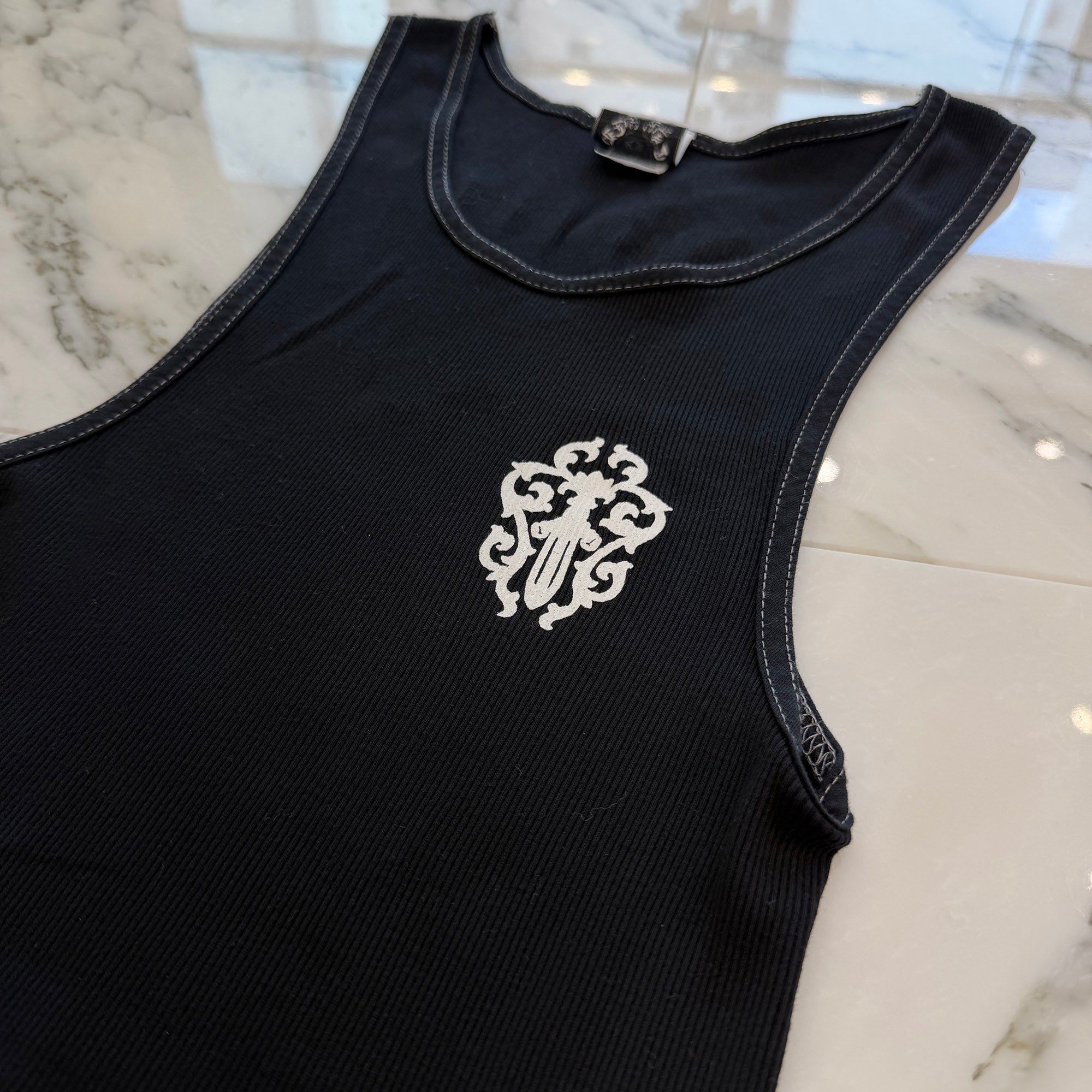 CHROME HEARTS TOKYO Limited FUCK YOU Horseshoe Tank Top Size L クロムハーツ 東京限定 ファックユー ホースシュータンクトップ サイズL