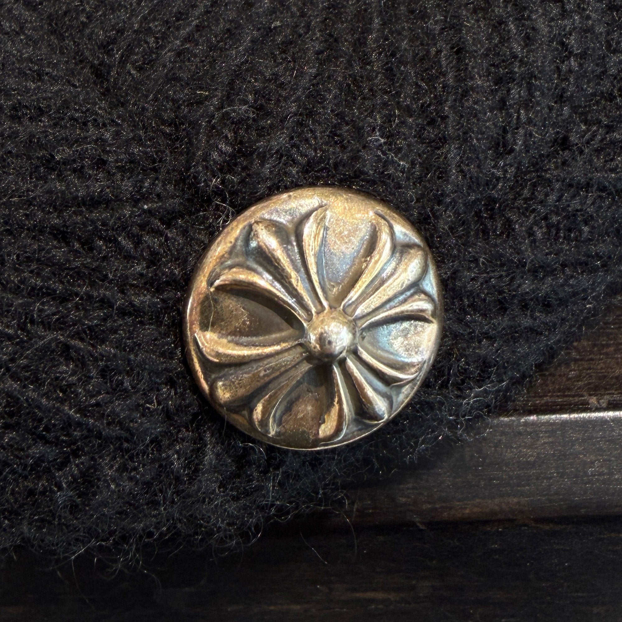 CHROME HEARTS BIG DADDY Cashmere Knit Beanie Size ONE SIZE (25cm) クロムハーツ ビッグダディ カシミヤ ニット ビーニー サイズONE SIZE (25cm)