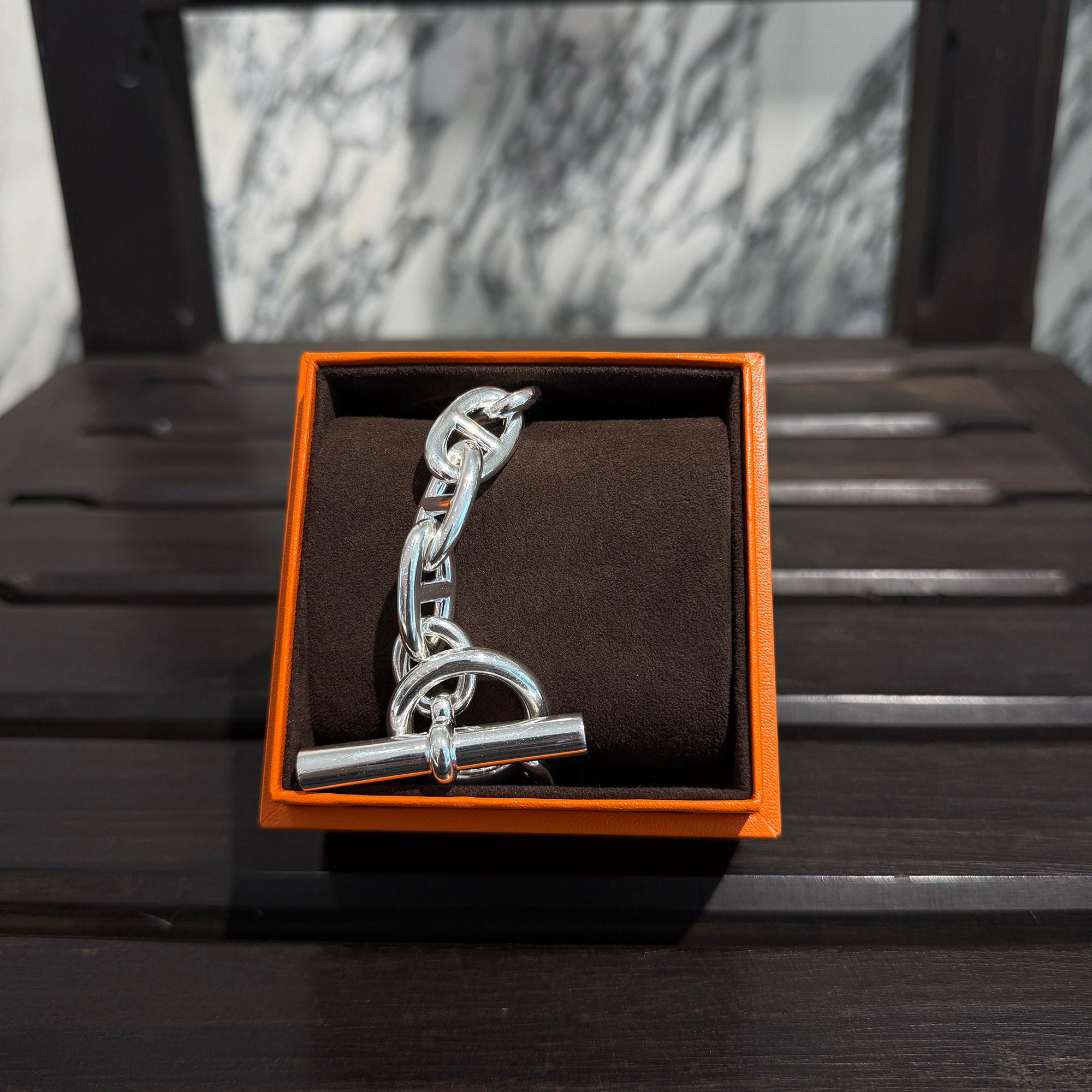 HERMES Chaine d’Ancre TGM 12 エルメス シェーヌダンクル TGM 12コマ