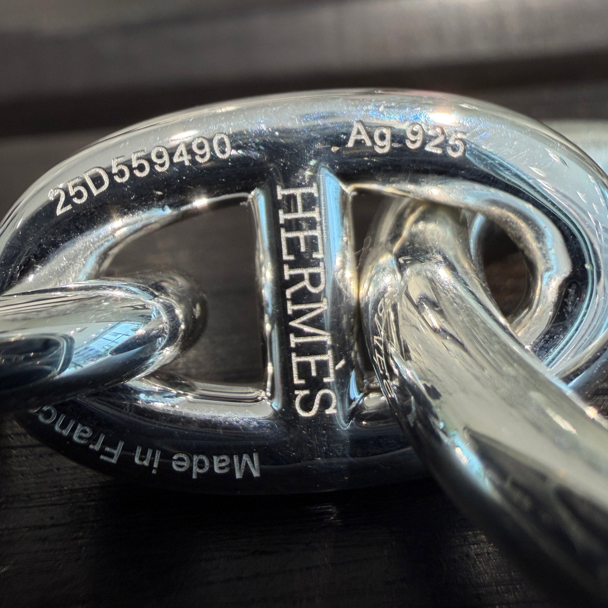 HERMES Chaine d’Ancre TGM 12 エルメス シェーヌダンクル TGM 12コマ