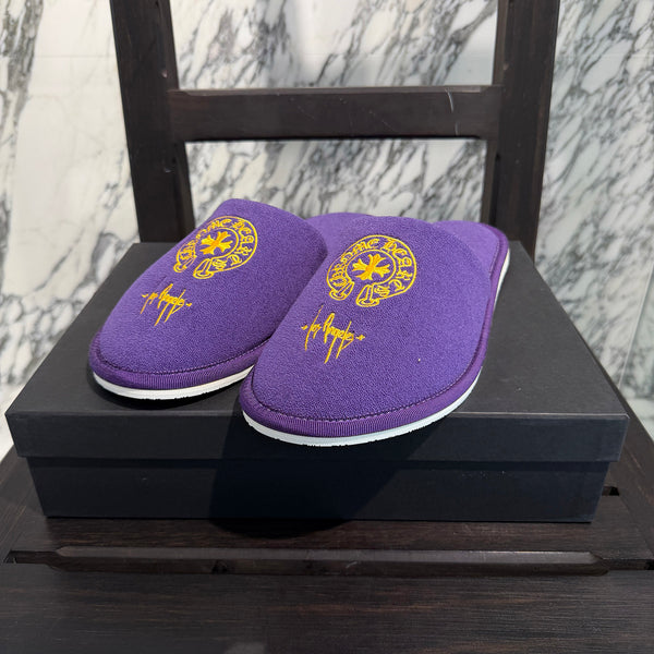 CHROME HEARTS Los Angeles Horseshoe Hotel Slippers Sandals Size M クロムハーツ ロサンゼルス限定 ホースシューホテルスリッパ サンダル サイズM