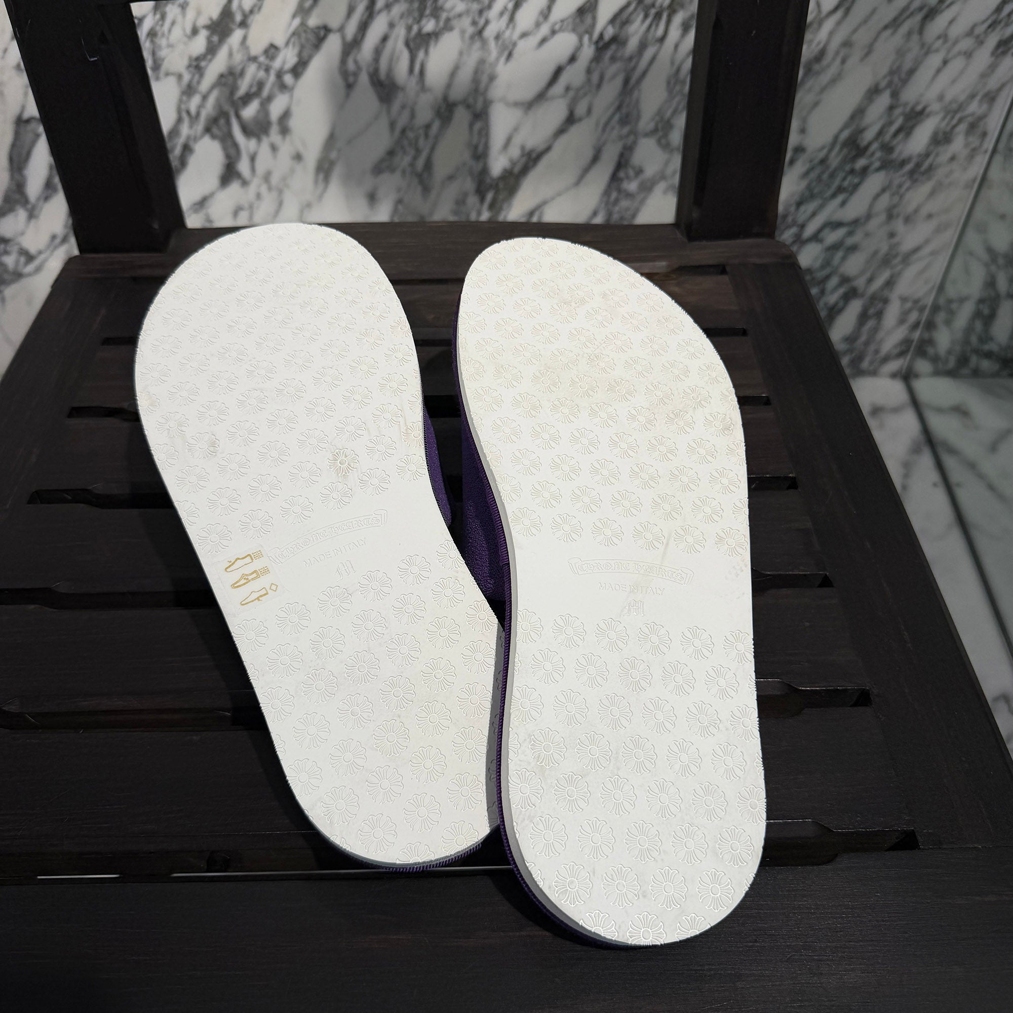 CHROME HEARTS Los Angeles Horseshoe Hotel Slippers Sandals Size M クロムハーツ ロサンゼルス限定 ホースシューホテルスリッパ サンダル サイズM