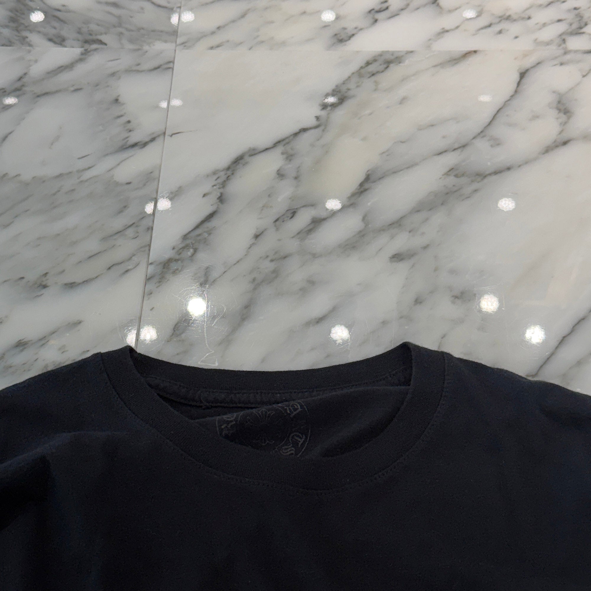 CHROME HEARTS Circle CH Plus Long Sleeve Tee Size L クロムハーツ サークル CHプラス ロングスリーブTシャツ サイズL