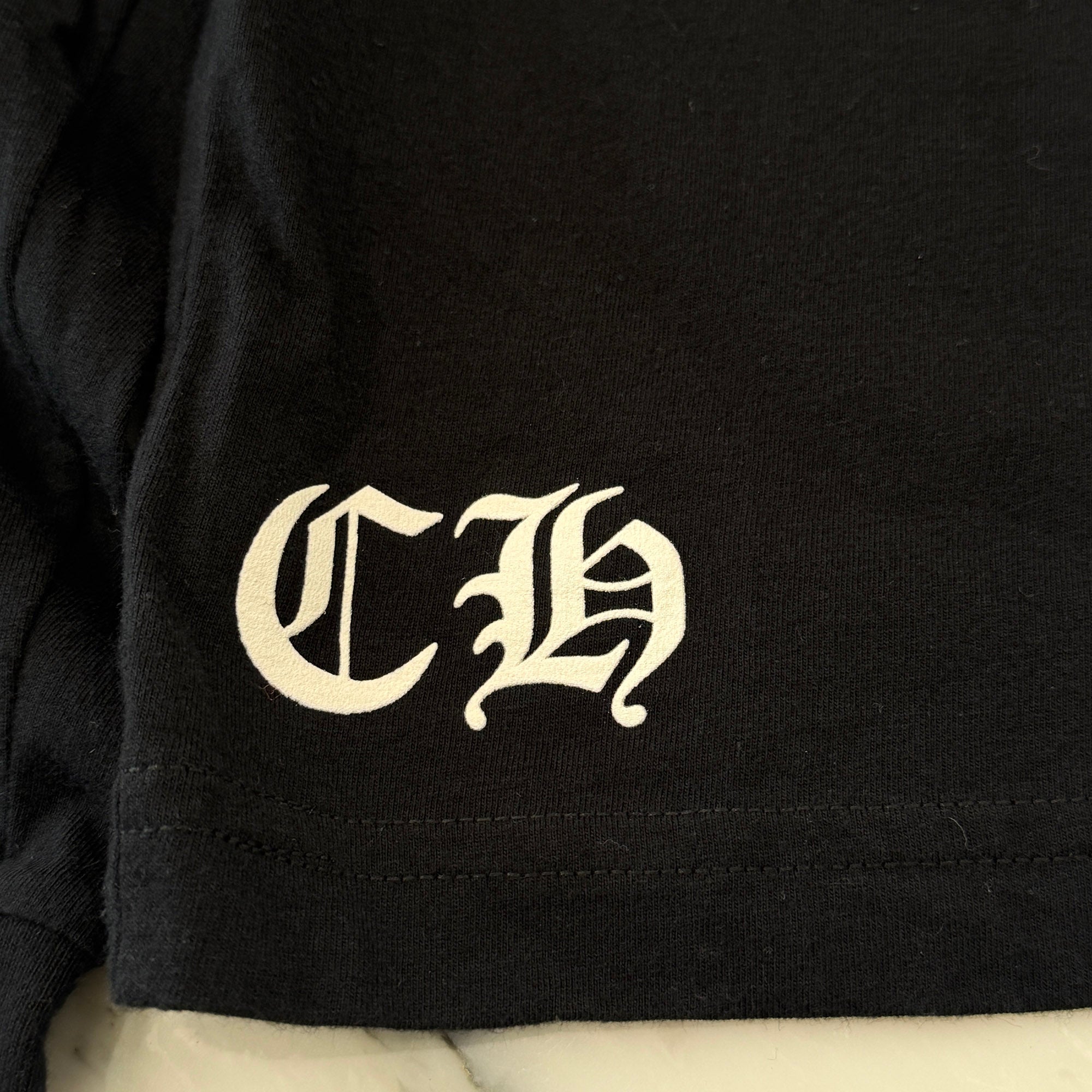 CHROME HEARTS Circle CH Plus Long Sleeve Tee Size L クロムハーツ サークル CHプラス ロングスリーブTシャツ サイズL