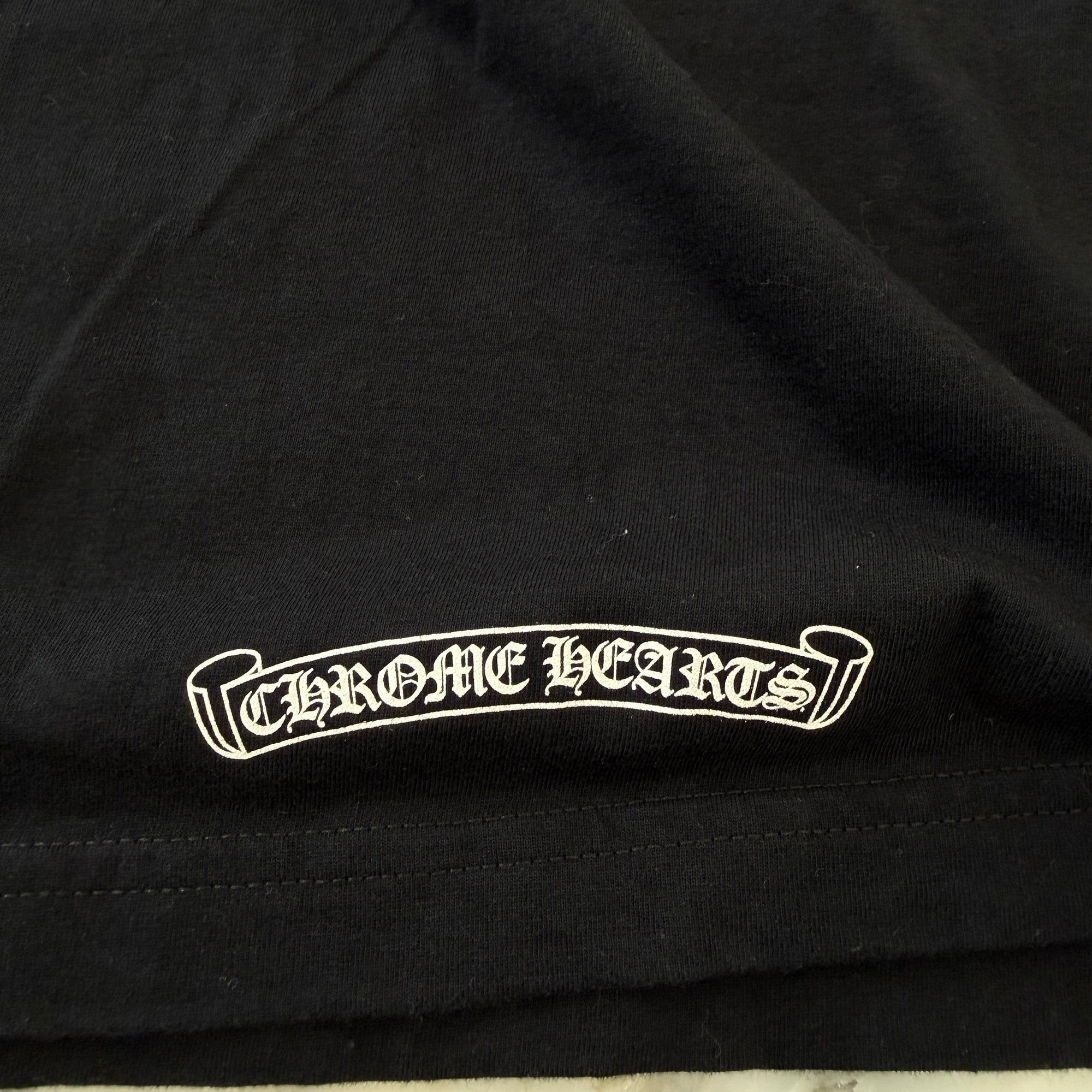CHROME HEARTS Circle CH Plus Long Sleeve Tee Size L クロムハーツ サークル CHプラス ロングスリーブTシャツ サイズL