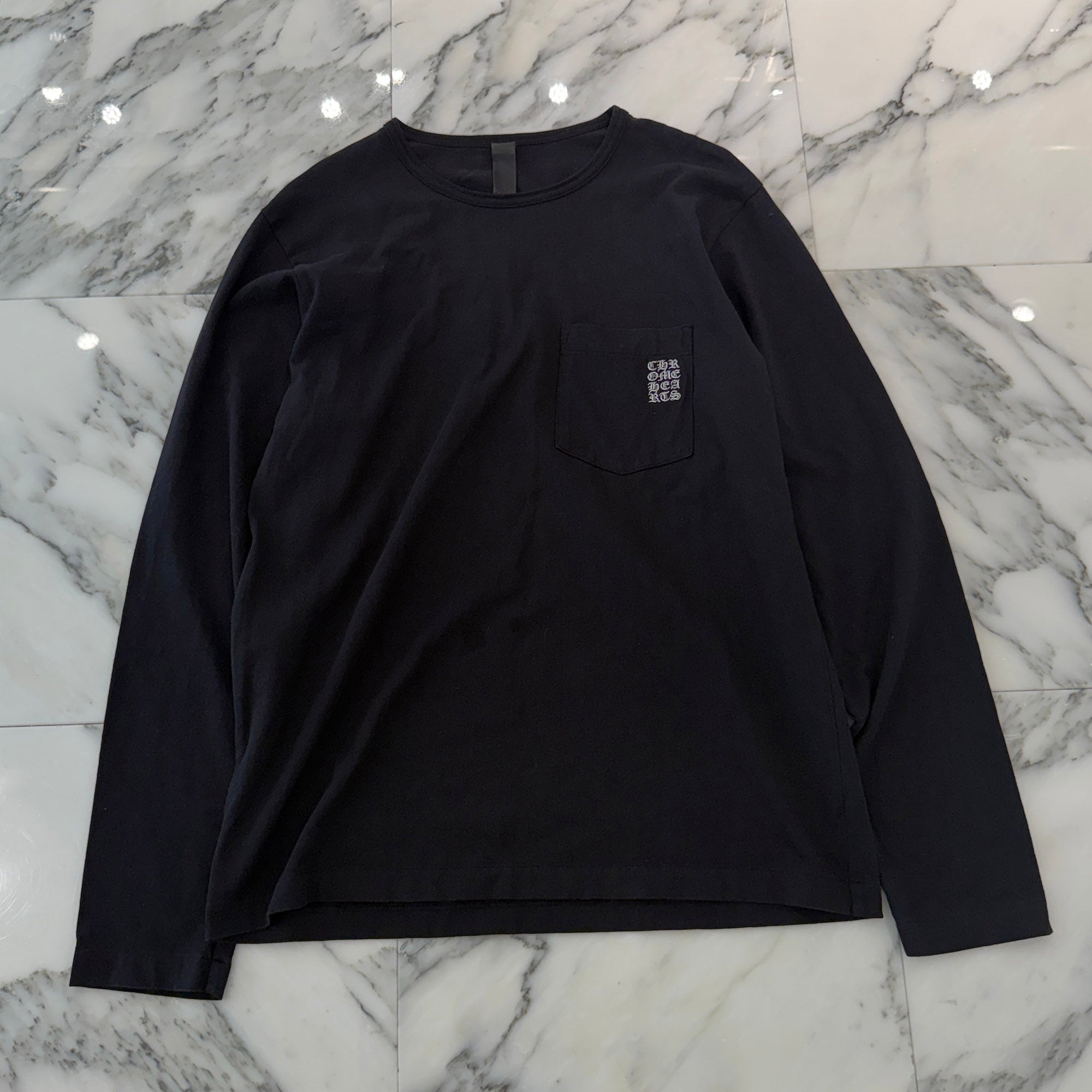 CHROME HEARTS Y NOT Light Work Long Sleeve Tee Size L クロムハーツ ワイノット ライトワーク ロングスリーブTシャツ サイズL