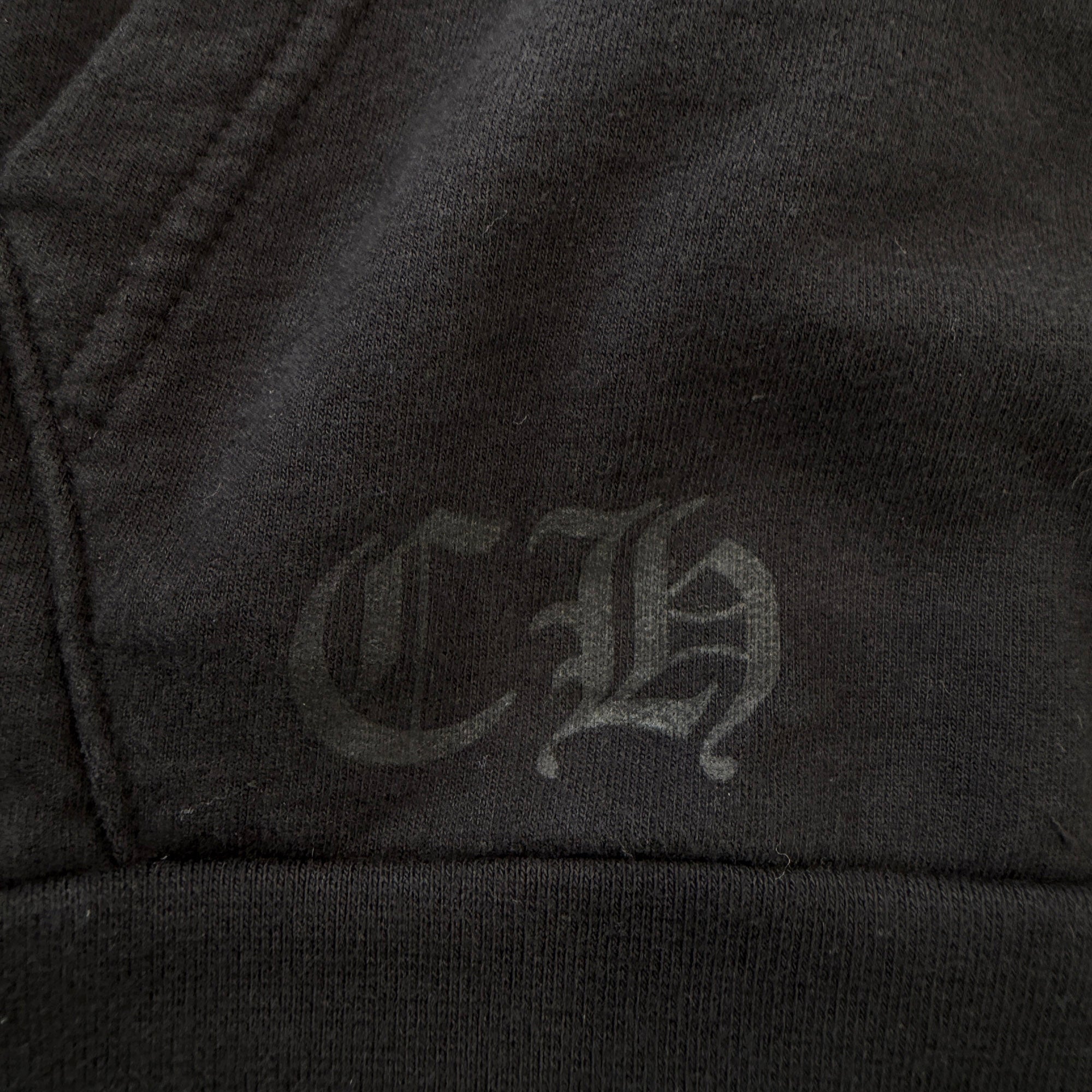 CHROME HEARTS King Taco 3 Cemetery Cross Print Pullover Hoodie Size M クロムハーツ キングタコ 3セメタリークロス プリント プルオーバーフーディー サイズM